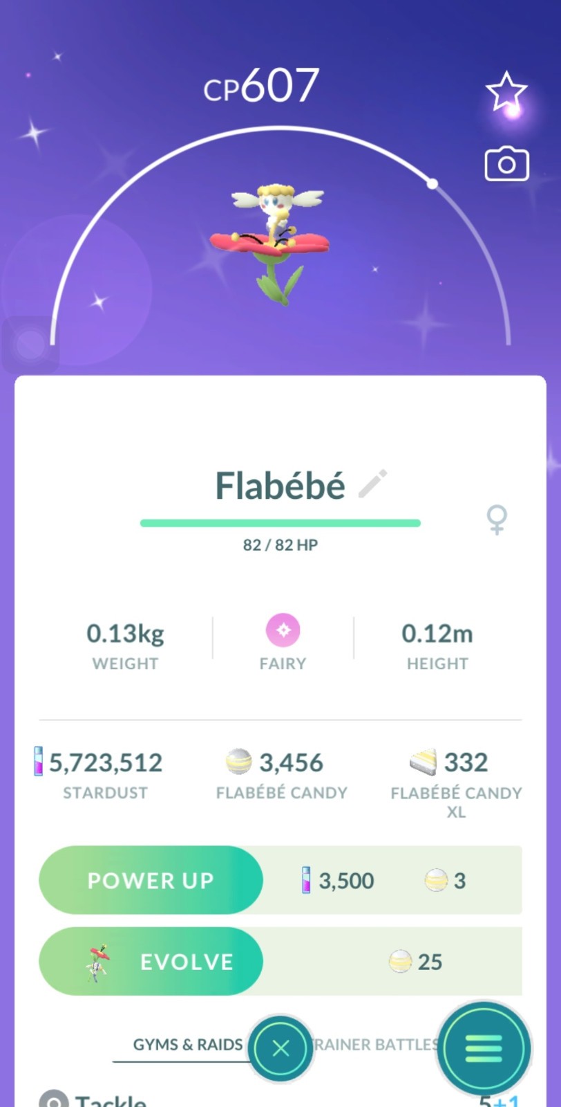 Pokémon Go -Shiny Flabebe Blue/Red/White/Orange/Yellow Flower Flabébé-Registered