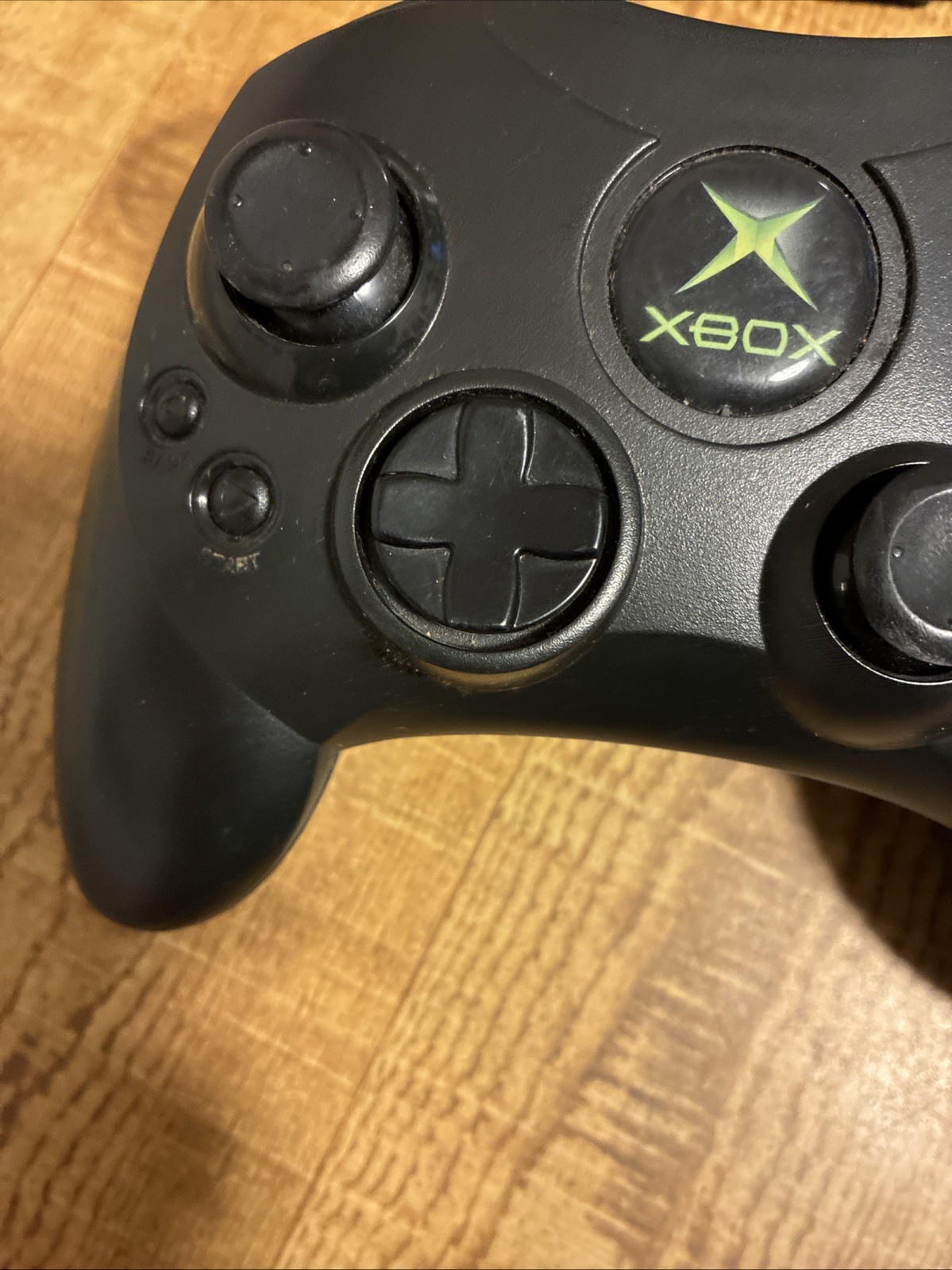 Original Xbox OEM Controller S Type Black X08-69873 Tested Working