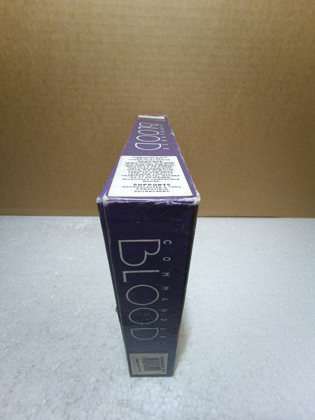 Commander Blood PC Big Box, NEW! CIB, RARE – Vintage – RETRO!
