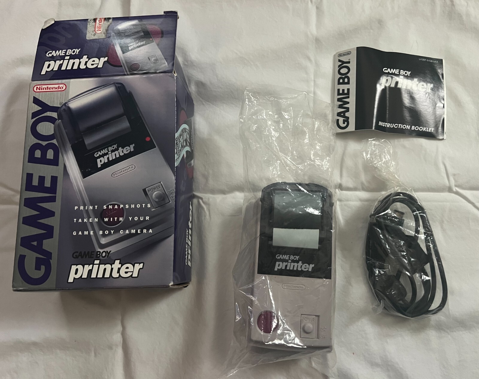 NIB New In Box Nintendo Game Boy Printer