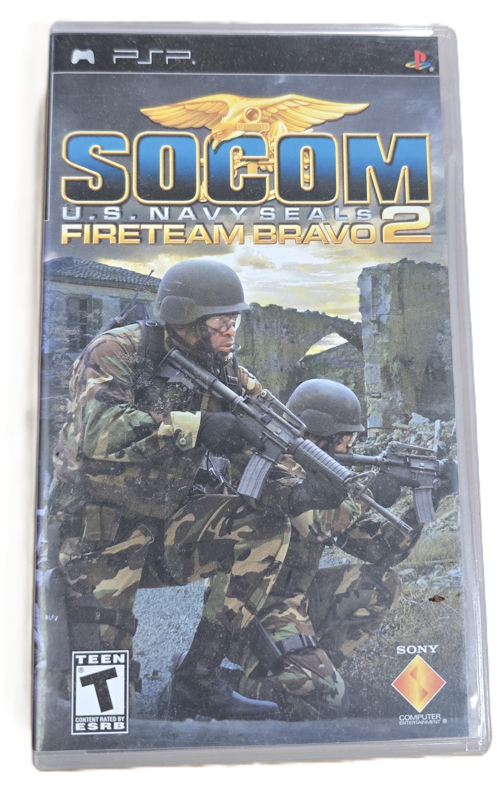 SOCOM: U.S. Navy Seals Fireteam Bravo 2 (Sony PSP) CIB Tested!