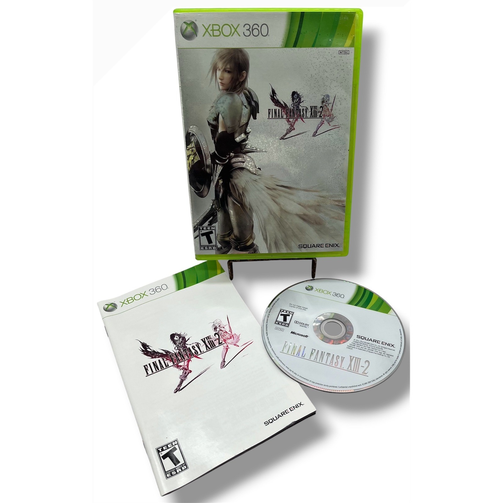 Final Fantasy XIII-2 Xbox 360 Square Enix RPG Game Complete CIB with Manual NTSC