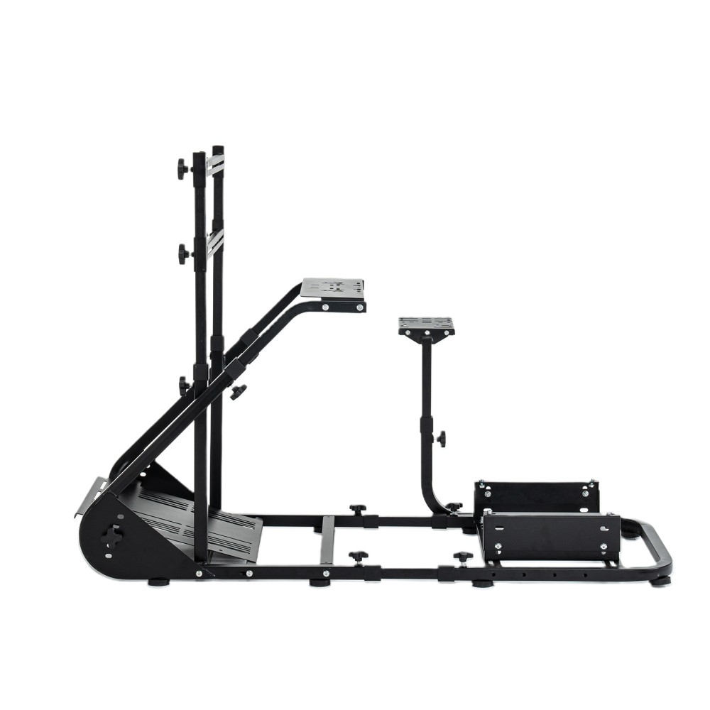 Adjustable Racing Wheel Cockpit Stable Driving Simulator Stand for Gaming