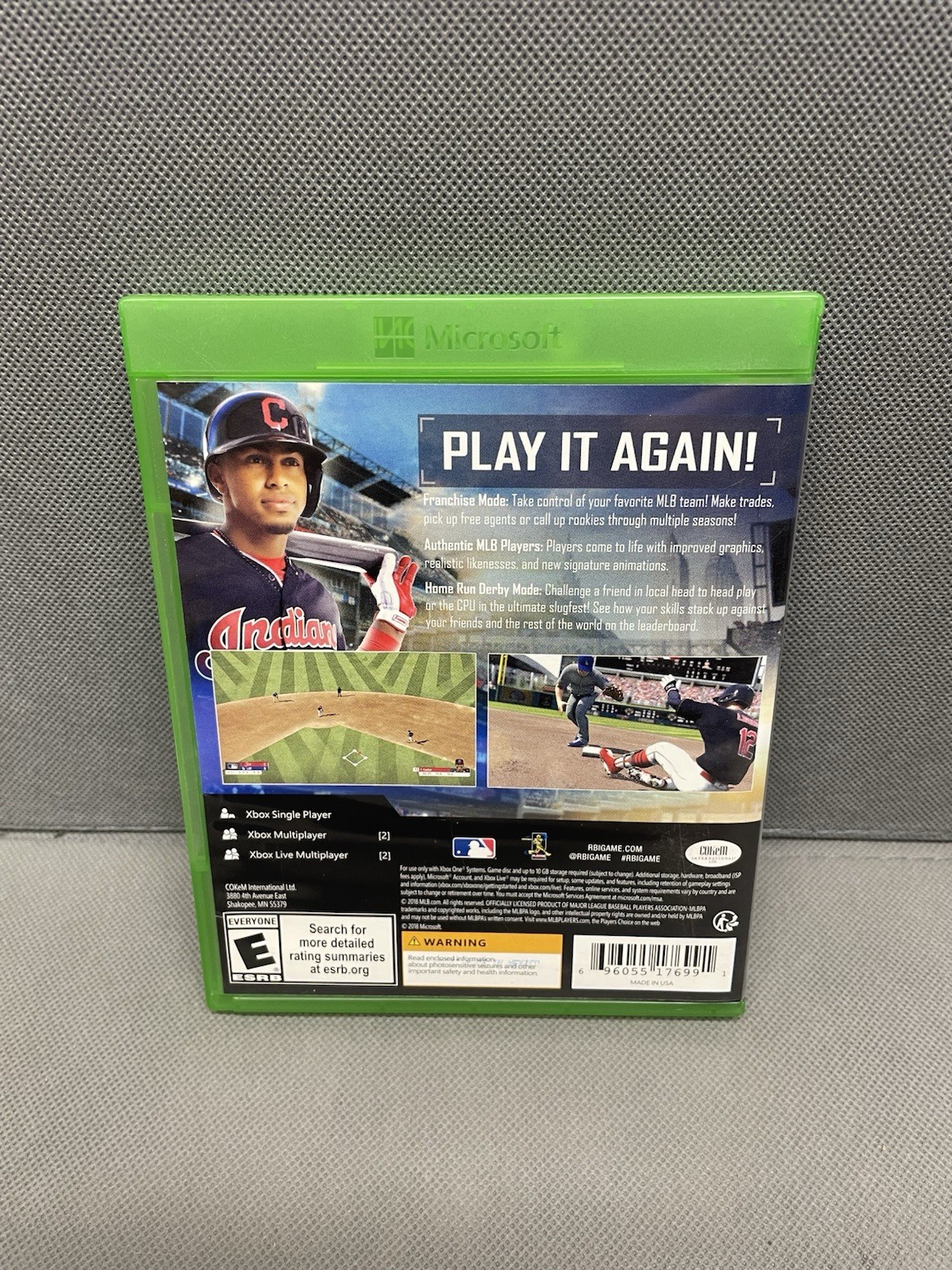 R.B.I. Baseball 18 (Microsoft Xbox One, 2018)