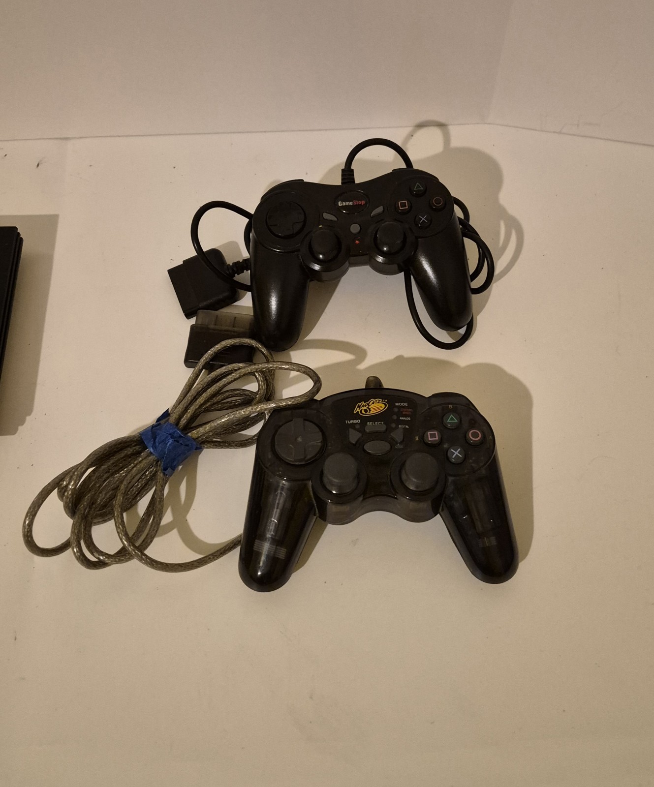 Sony PlayStation 2 Ps2 slim SCPH 70001 Bundle Controller & Game Tested
