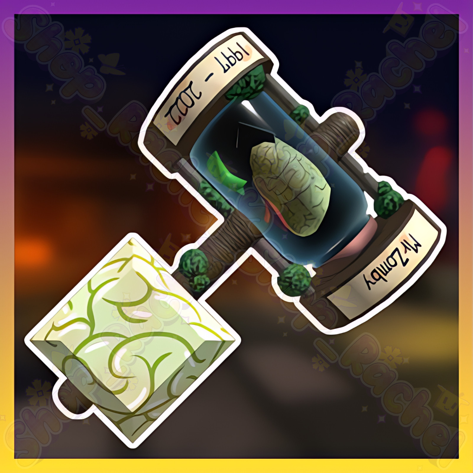 🧠 Zombie Brain Jar Set – Flee the Facility (FTF) 🧠