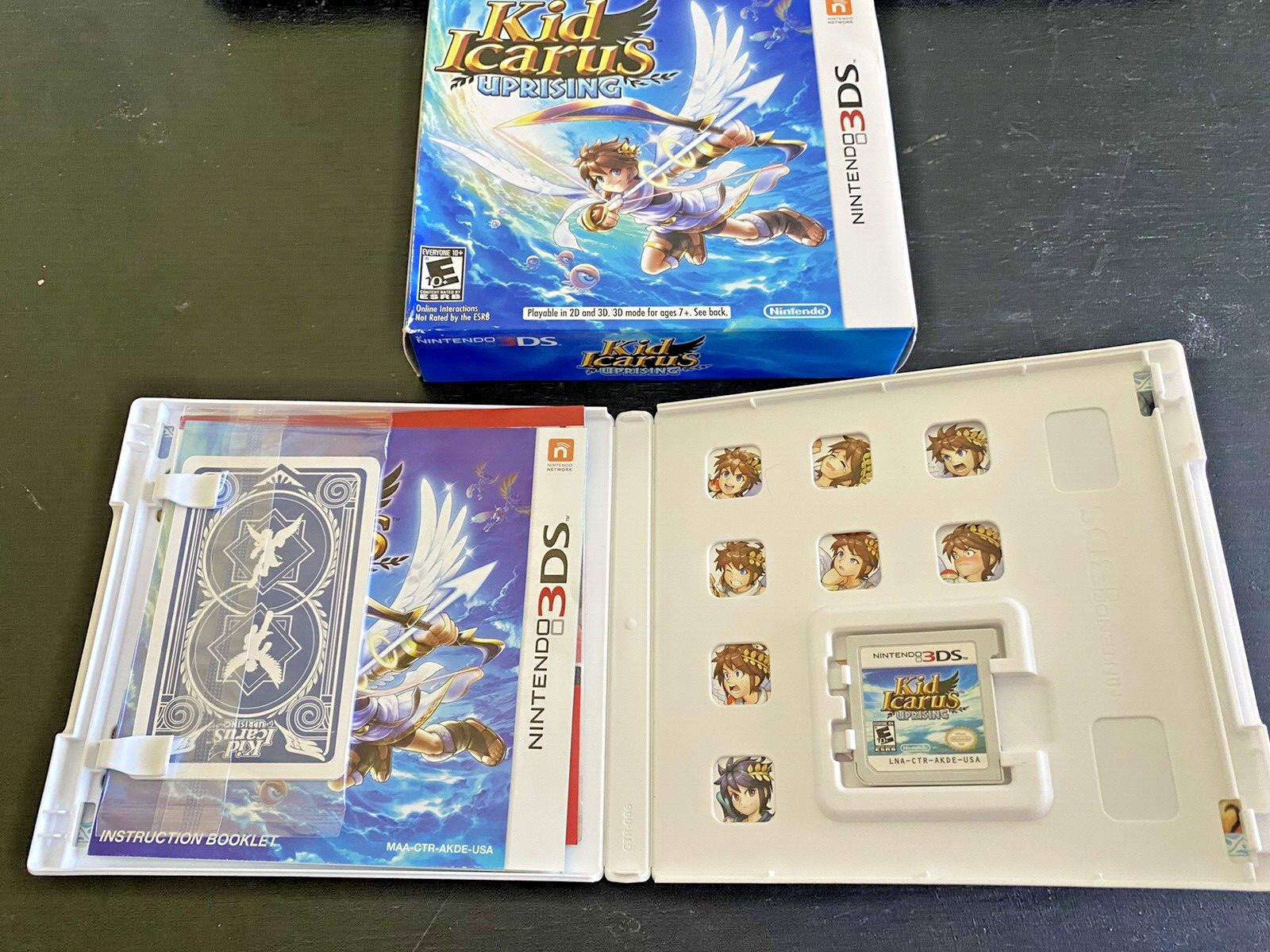 Kid Icarus: Uprising (Nintendo 3DS, 2012) Game – Tested