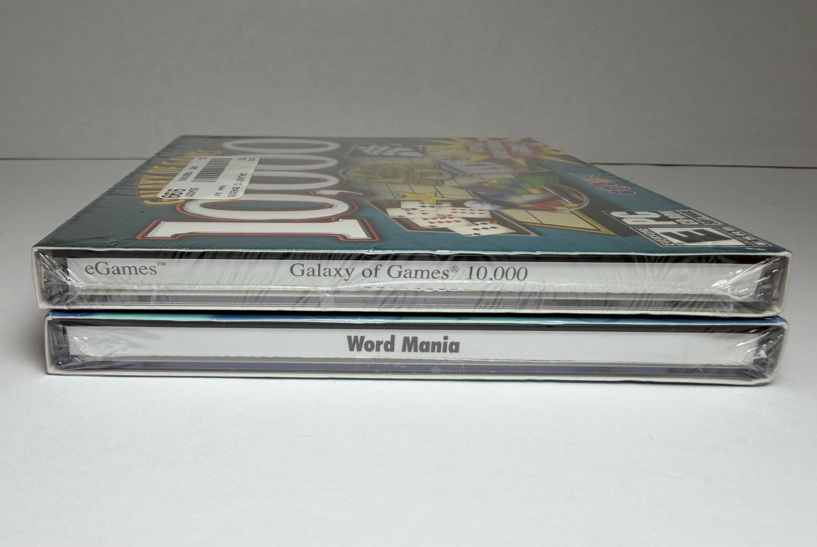 NEW Word Mania & Galaxy Of Games 10,000 PC Game Lot 2006-2007 Egames Sealed