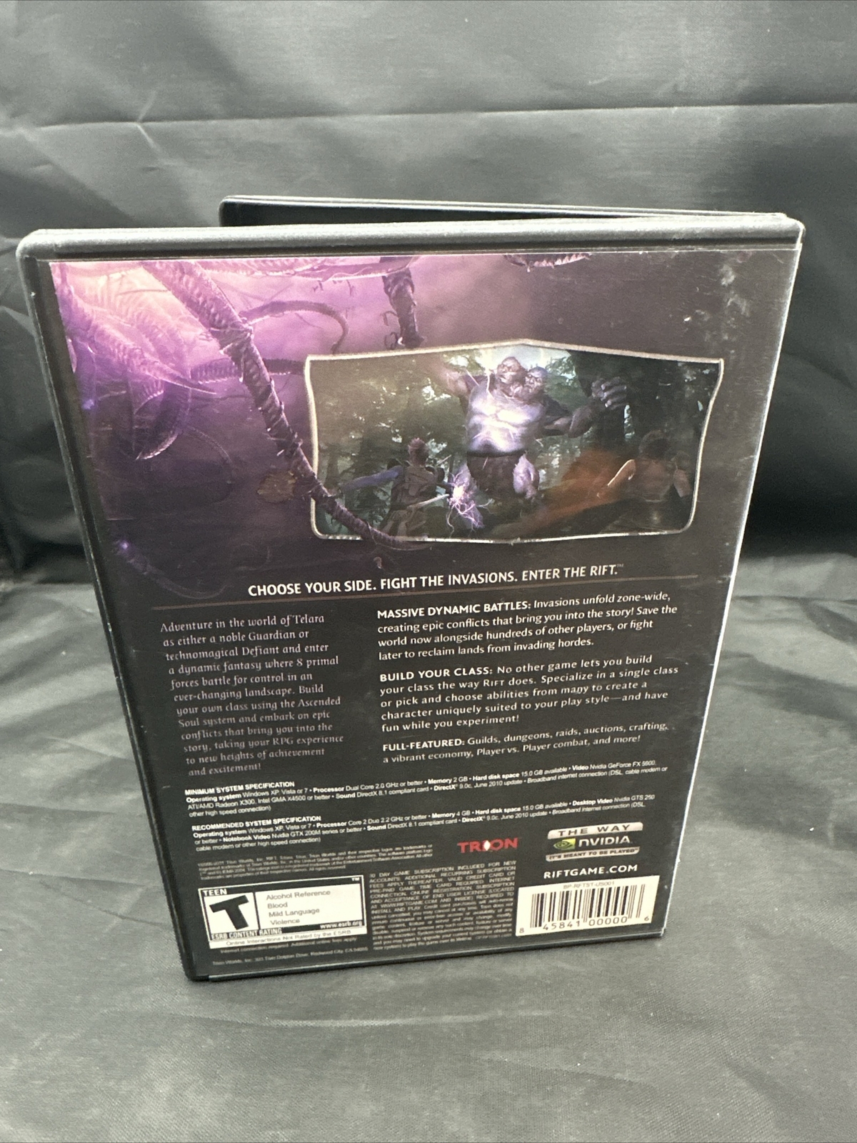 Rift PC DVD-ROM Video Game with Poster
