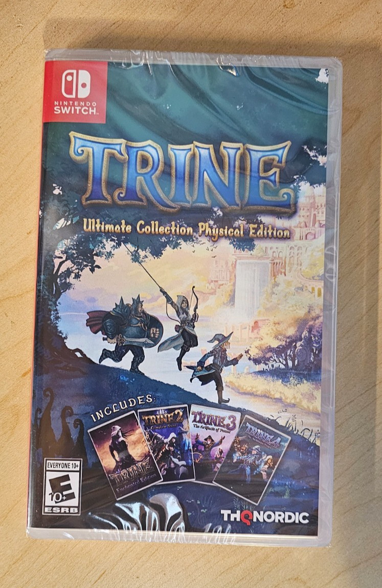 Trine Ultimate Collection Physical Edition (Nintendo Switch) Brand New – Sealed!