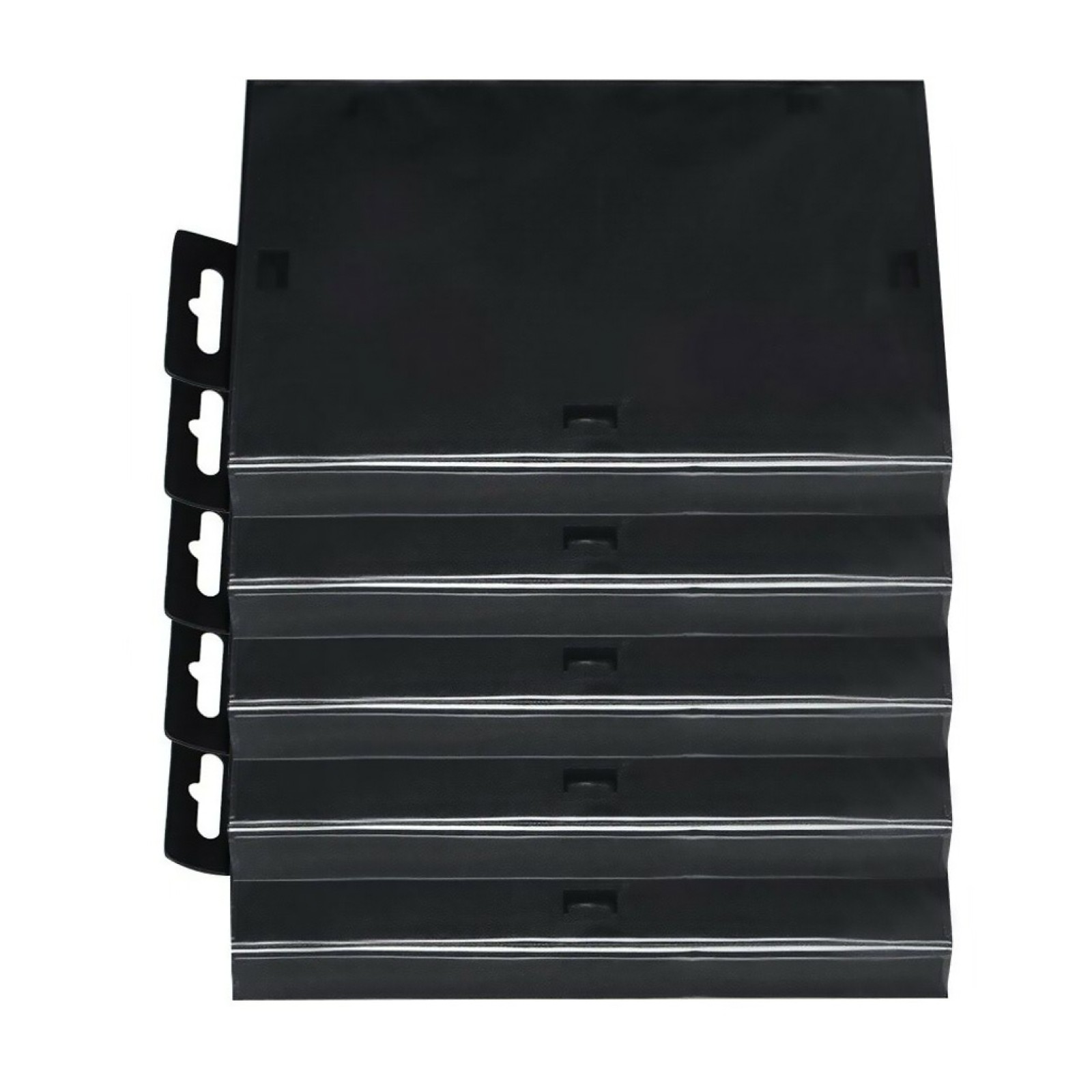ABS Black Portable Box Storage Case Replacement For Sega Genesis Game Card