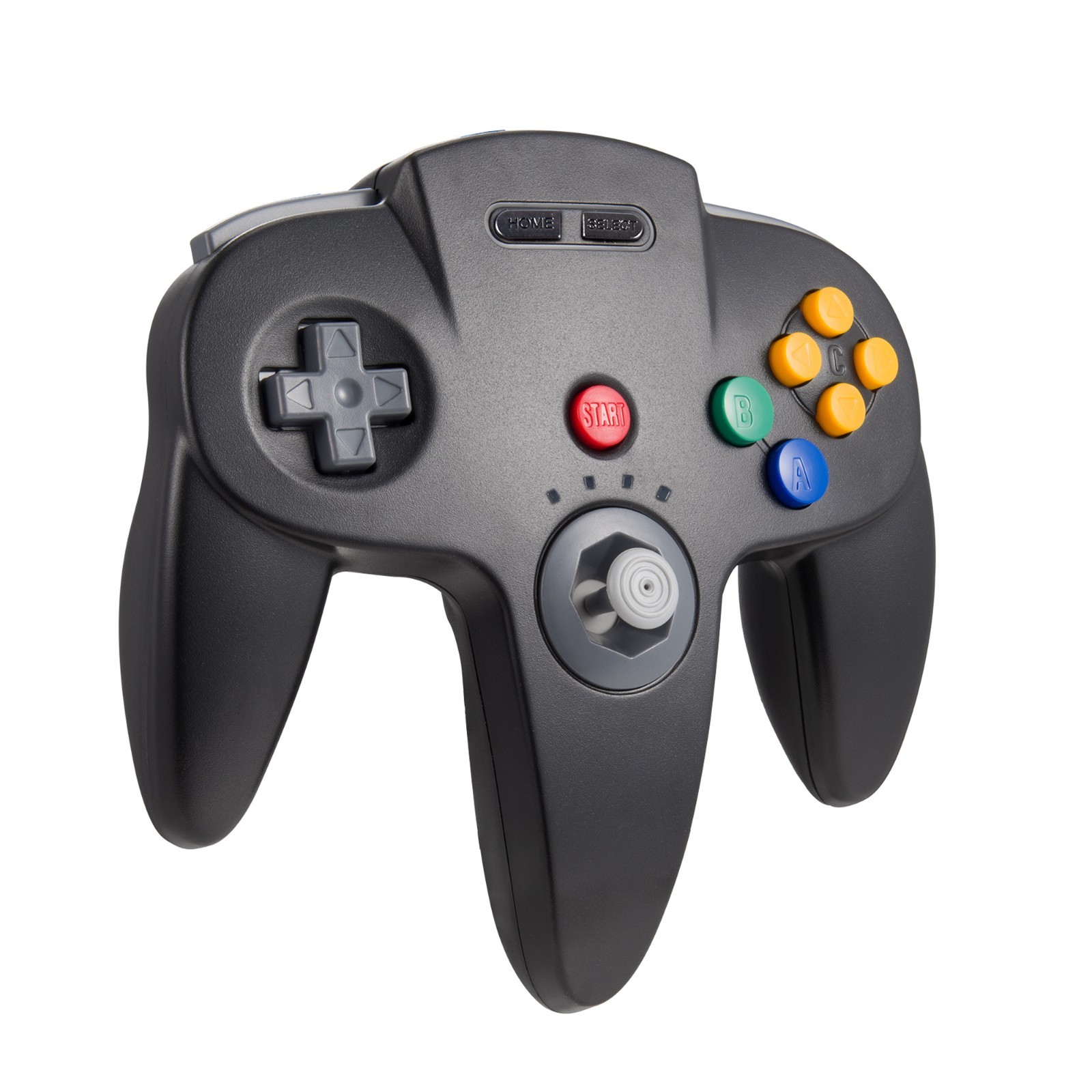 Wireless N64 Controller Rechargeable Gamedpad w/Rumble Pak for Nintendo 64 N64