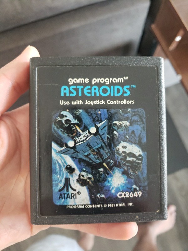 Asteroids (Atari 2600, 1981) – Arcade Retro Space Shooter, Tested