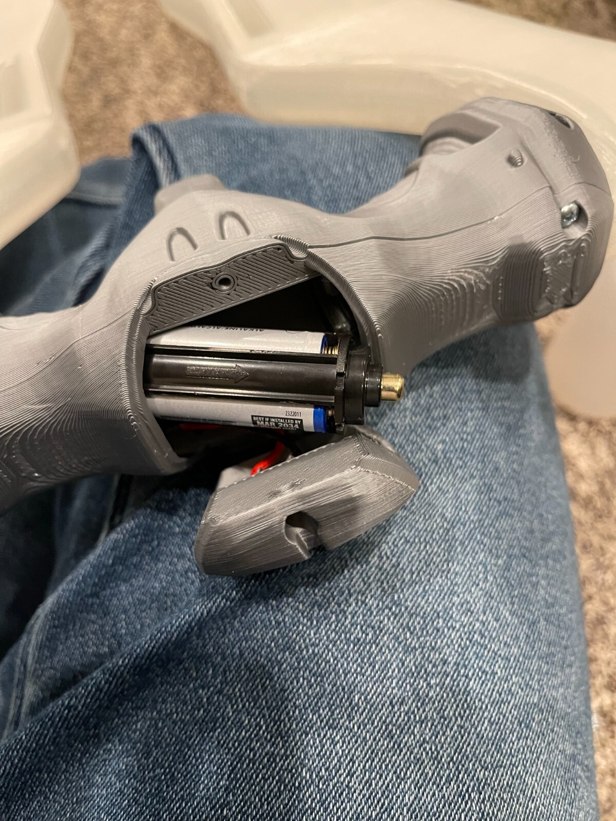 Assembled Energy Sword w LEDs Like The One In The Halo Series, 3d print, Cosplay