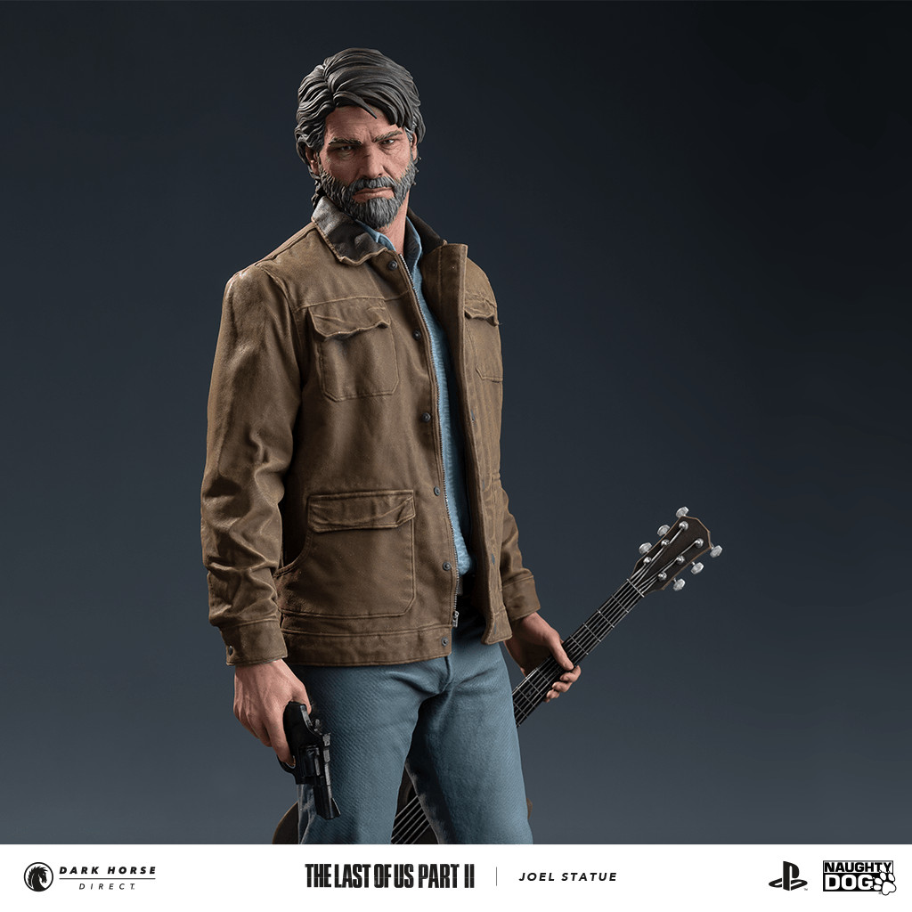 The Last of Us Part II: JOEL Statue 14″ – Dark Horse, LIMITED to 2500, PS5, Abby