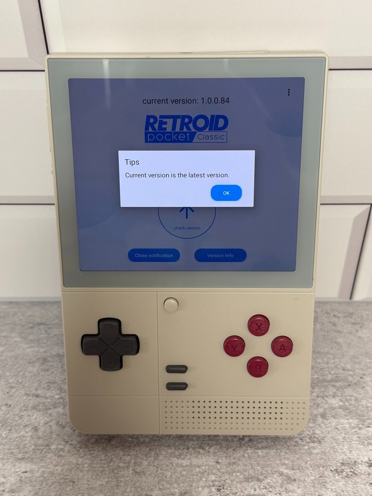 Retroid Pocket Classic Retro color 6GB/128GB Ram/Storage