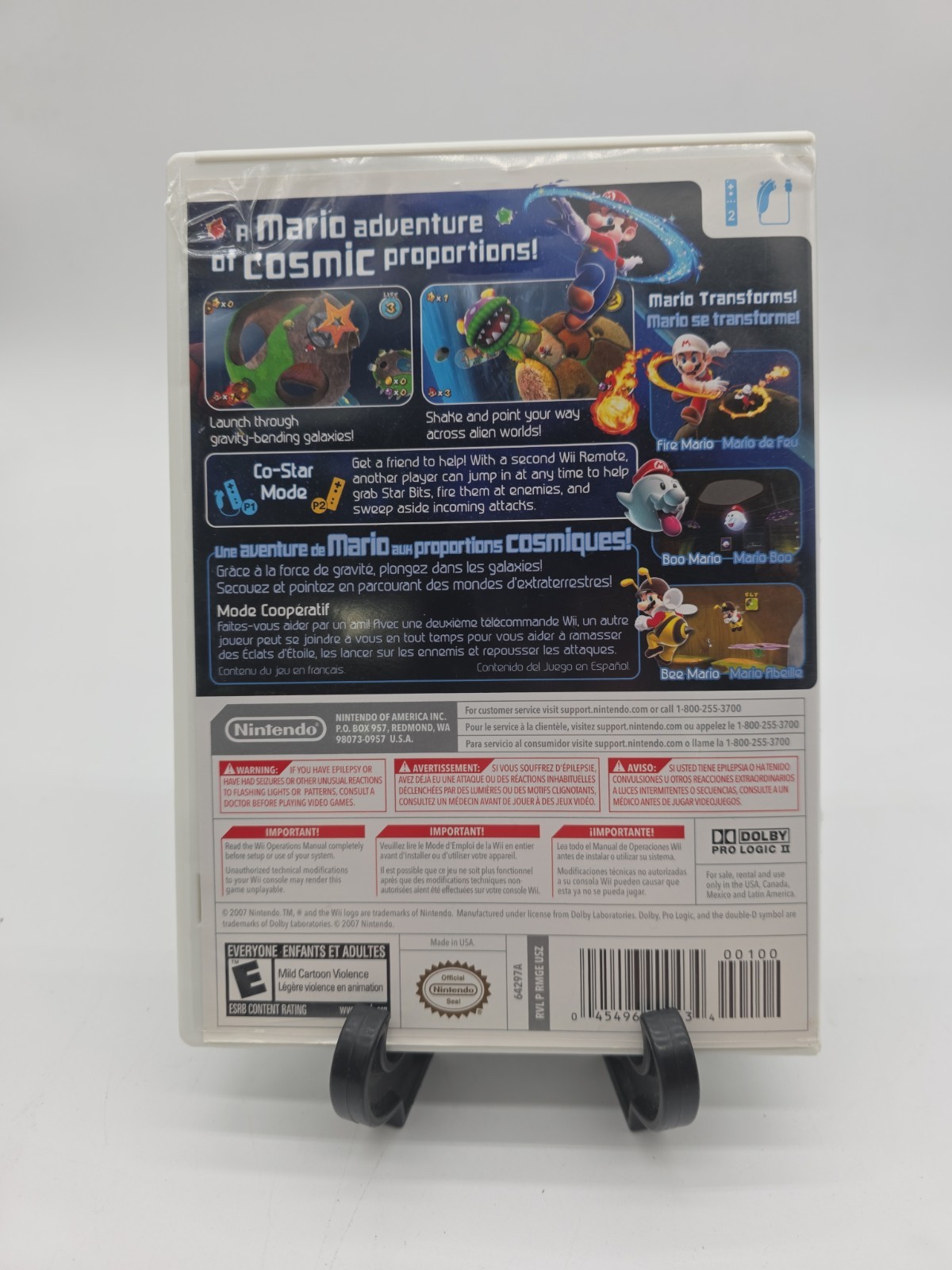 Super Mario Galaxy Nintendo Wii Complete CIB