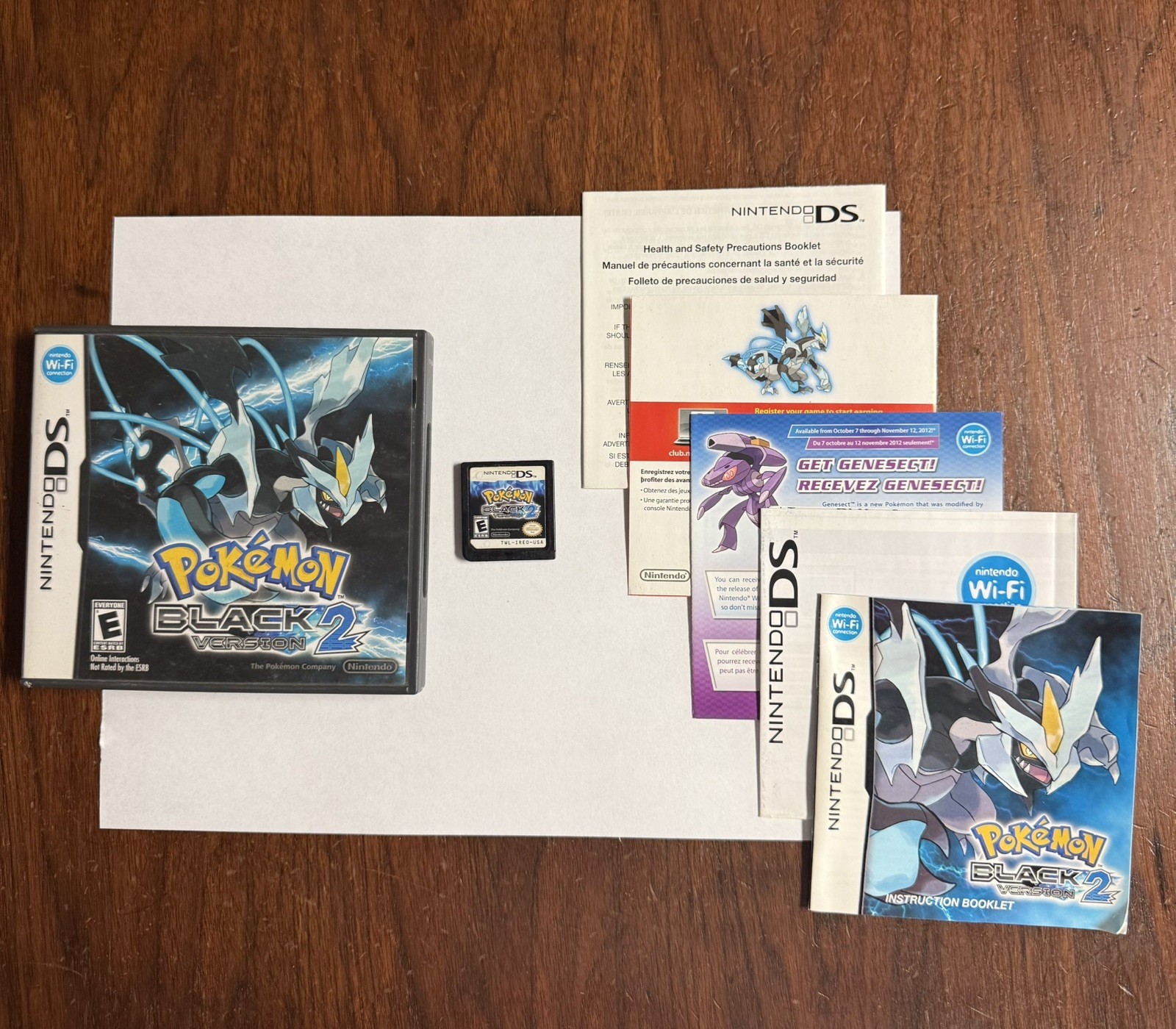 Pokemon Black Version 2 – Nintendo DS, CIB, Tested & Authentic