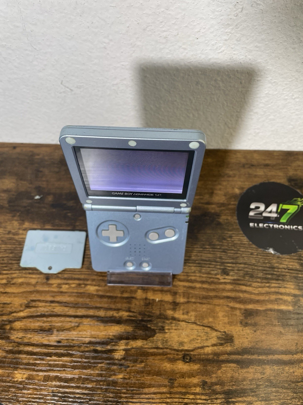 Game Boy Advance SP AGS-001 Blue NINTENDO Region Free 2003 Headphone Jack TESTED