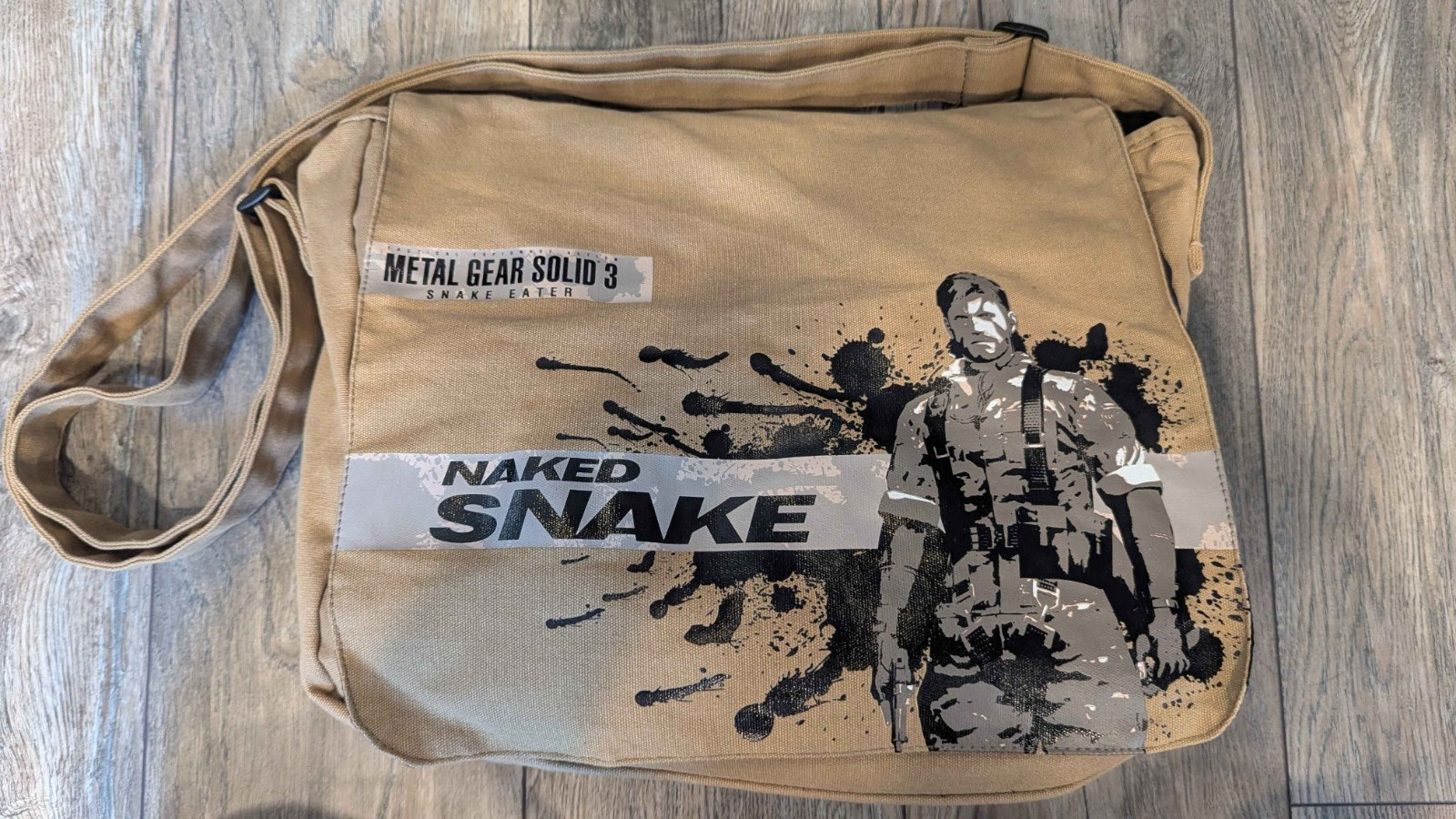 Metal Gear Solid 3 Delta Naked Snake Messenger Bag Official Konami