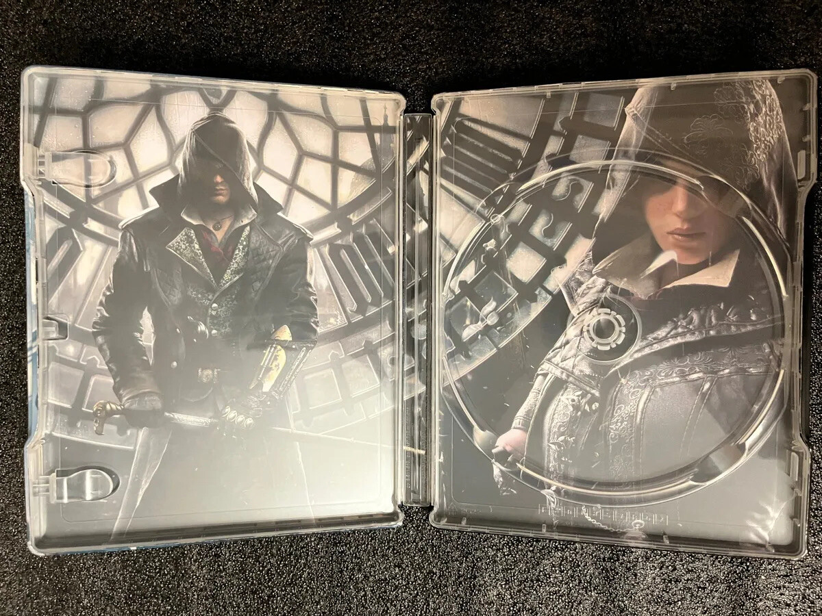 Assassin’s Creed Syndicate PS3/PS4/XBOX CUSTOM G2 Steelbook Case (NO GAME)