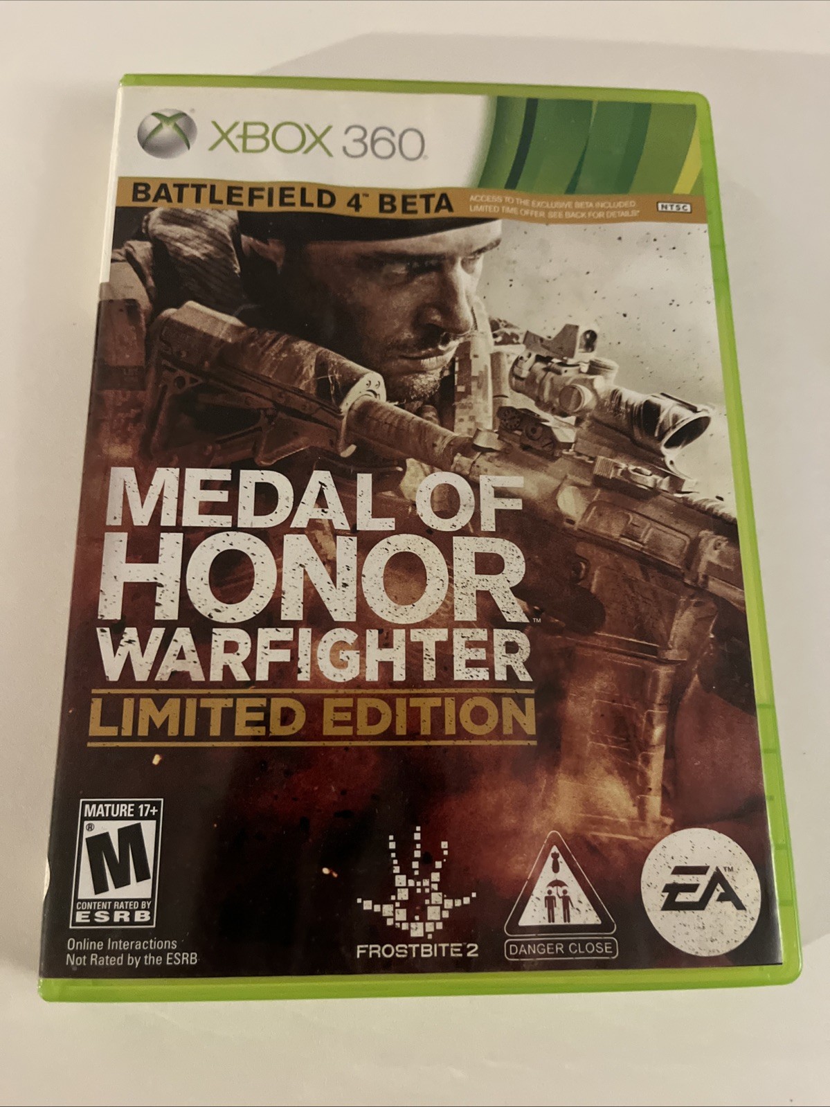 Medal of Honor: Warfighter — Limited Edition (Microsoft Xbox 360, 2012) CIB