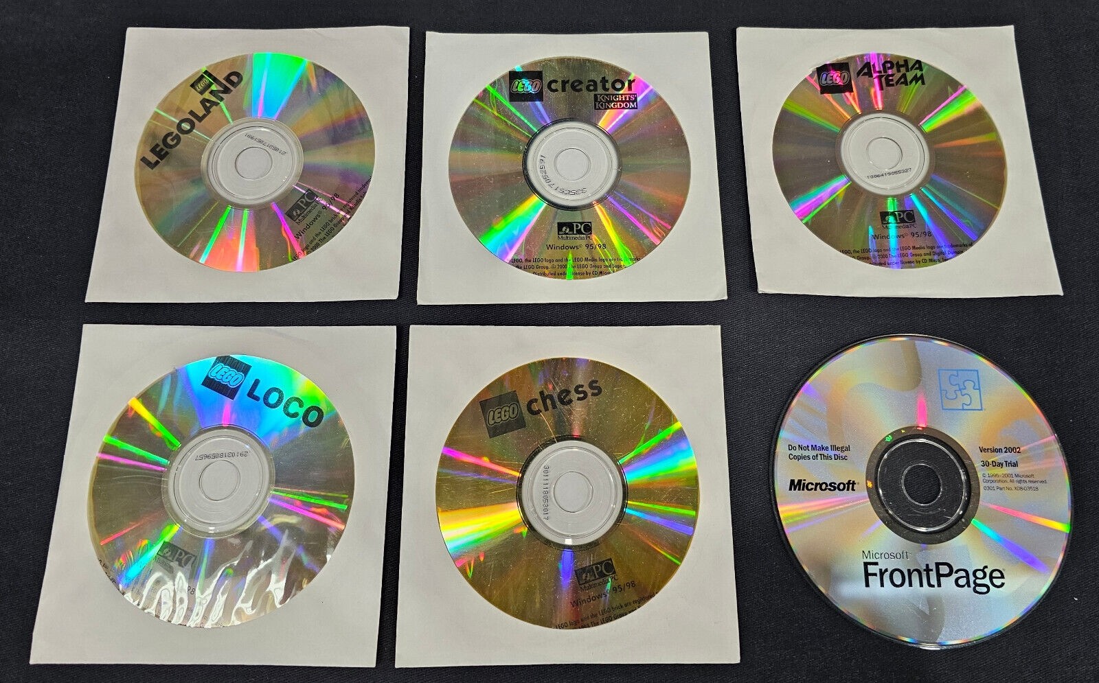 Huge Lot of 55+ 90s Windows 95 98 2000 Games & Software – Cool titles! Read