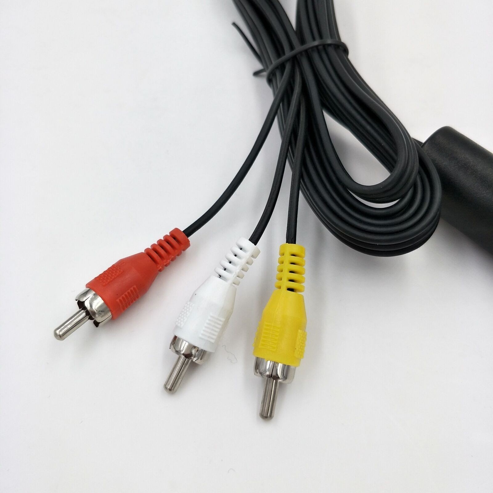 1/2 PS2 FAT Audio AV RCA+AC Cable Power Supply Adapter Cord For Sony Playstation