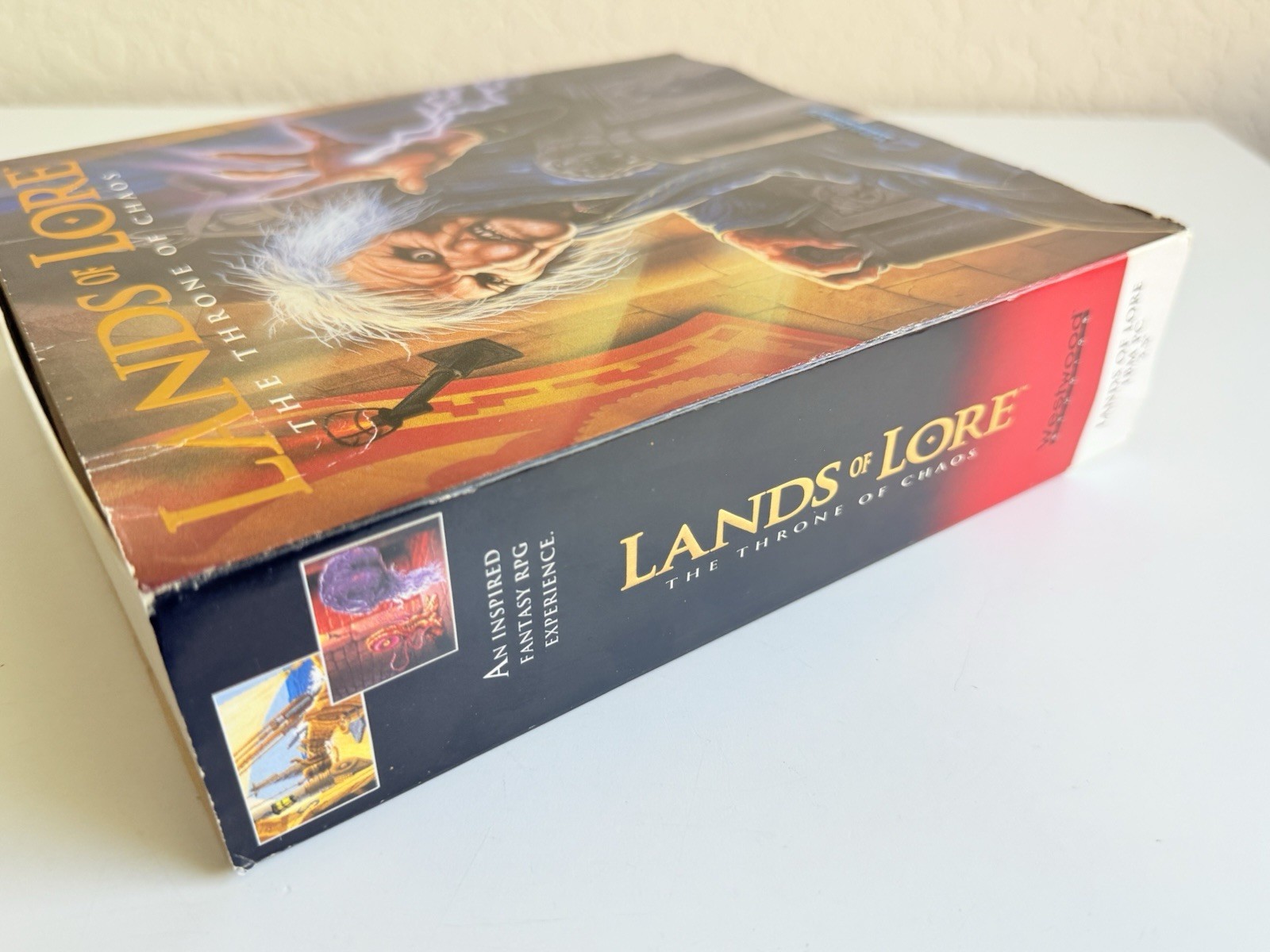 Lands of Lore: The Throne of Chaos 1993 IBM/PC 3.5” Floppy Disk Big Box Game