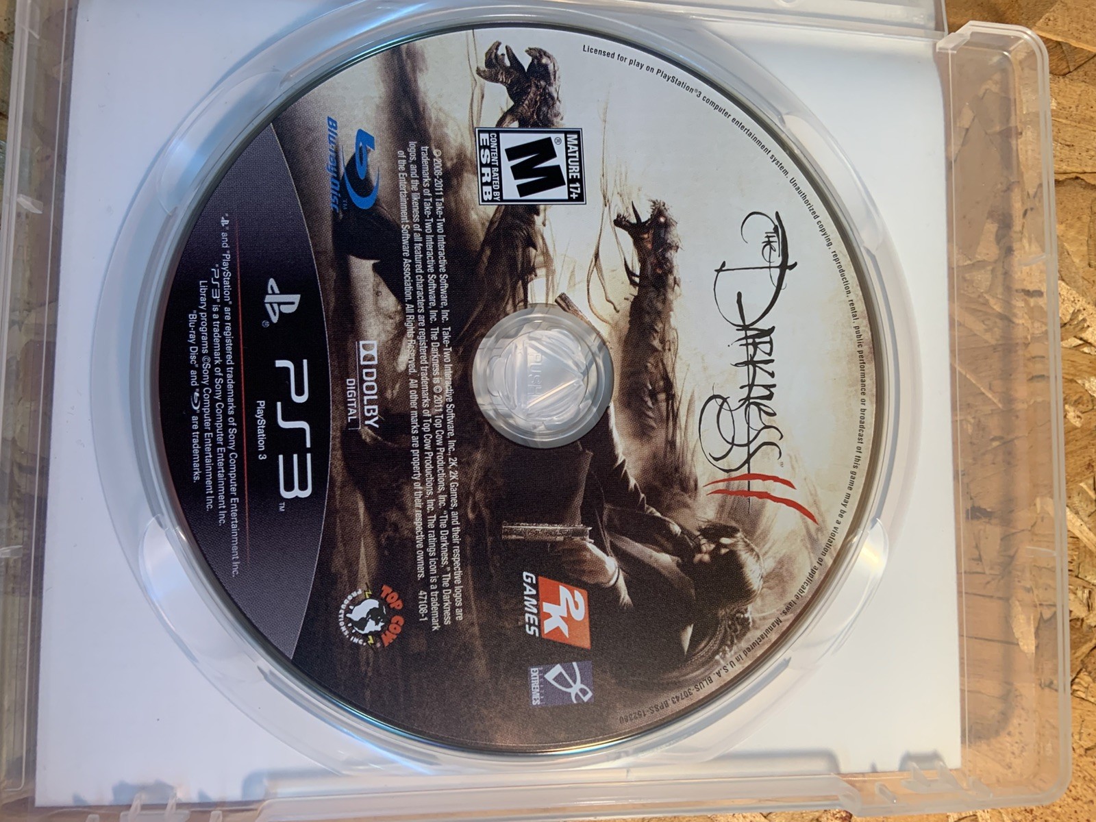 The Darkness II Limited Edition PS3 with Poster TESTED AND WORKING. SEE VIDEO