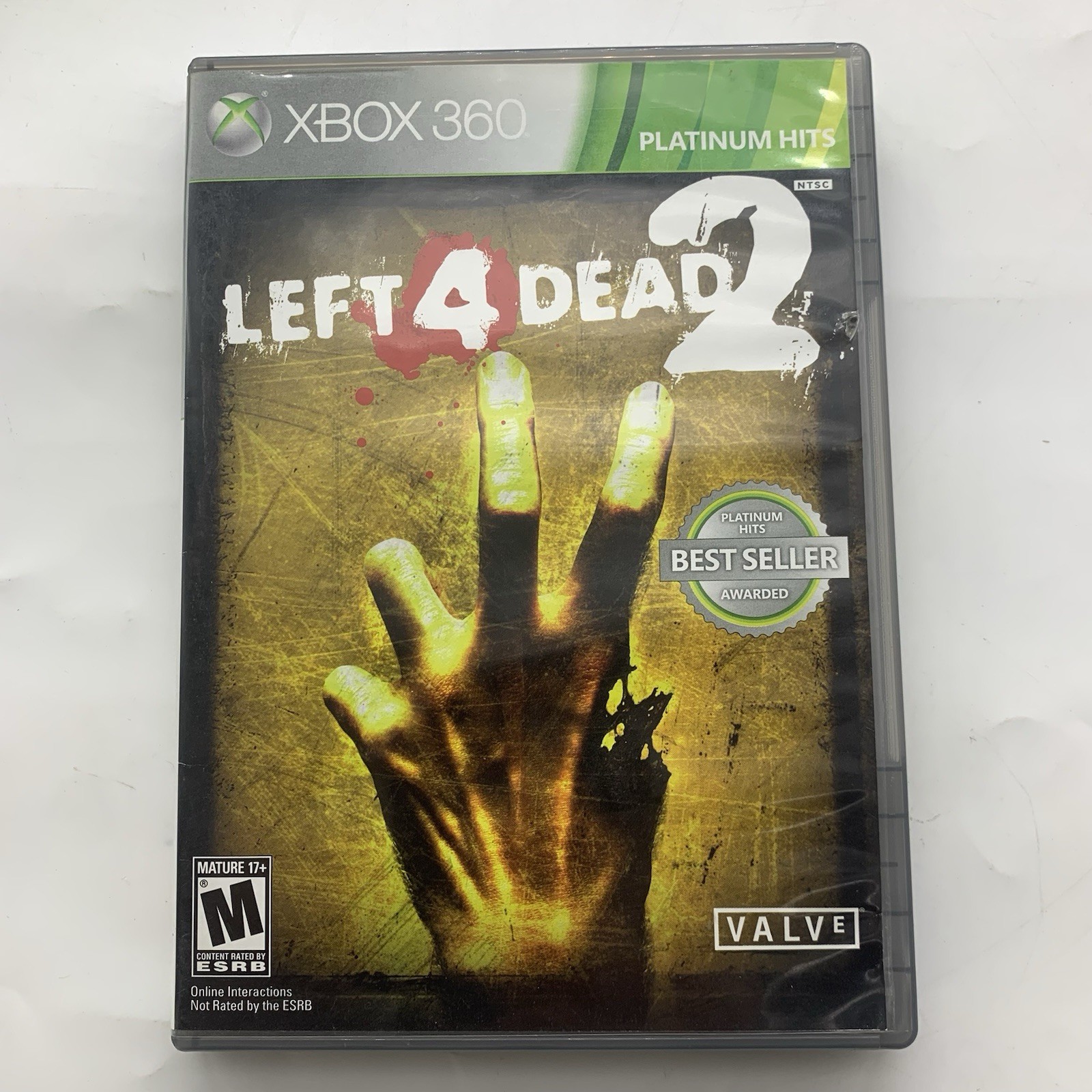 Left 4 Dead 2 – Xbox 360, 2009 | CIB | TESTED | Resurfaced | PLATINUM HITS