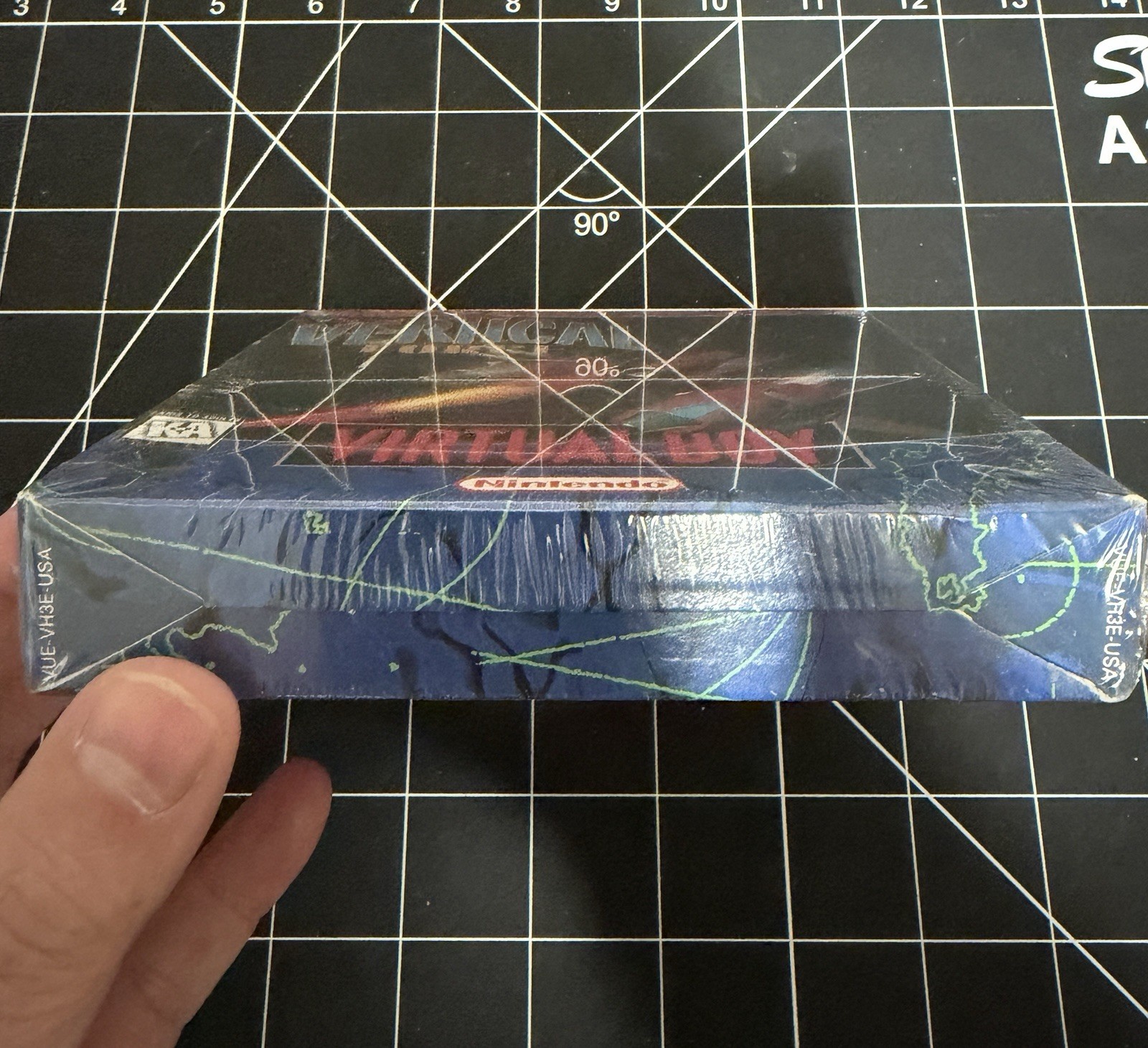 Vertical Force Nintendo Virtual Boy Factory Sealed Brand New Box Dented
