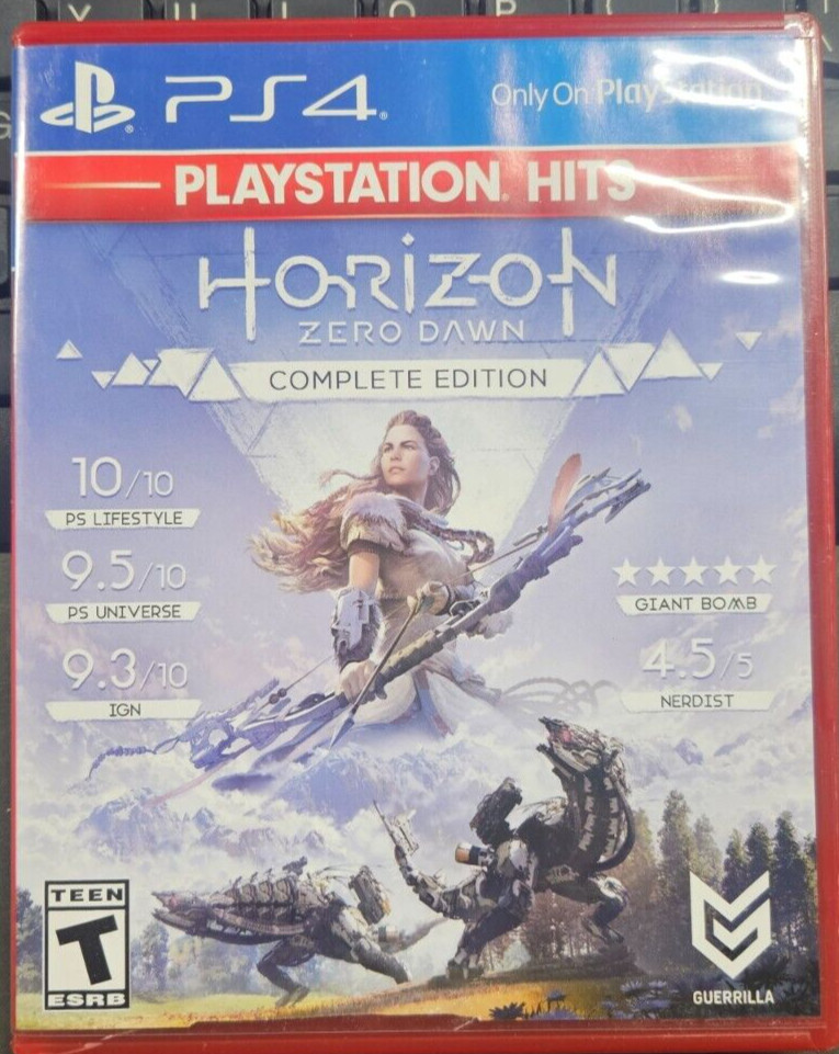 Horizon Zero Dawn Complete Edition Hits (PS4) PLAYSTATION 4 GOOD!!!