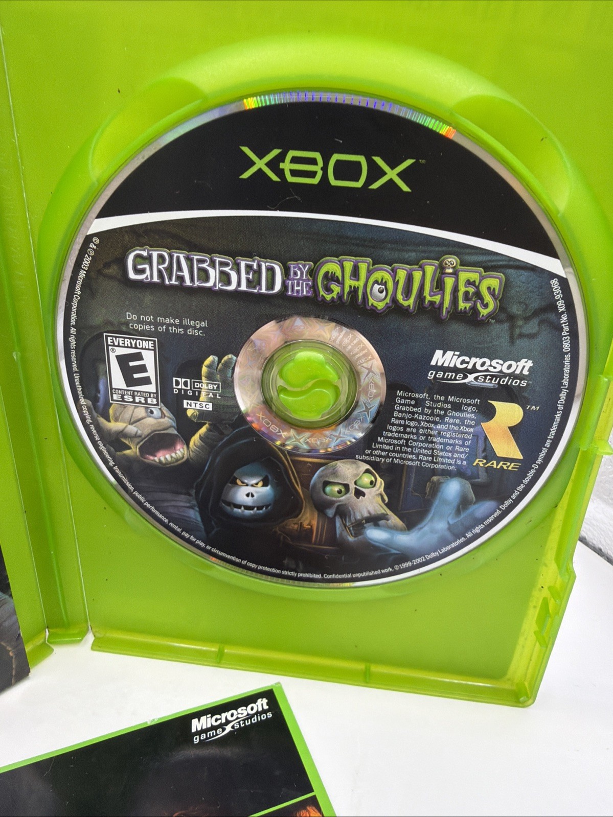 Grabbed by the Ghoulies (Microsoft Xbox, 2003) Complete – Tested & Working!
