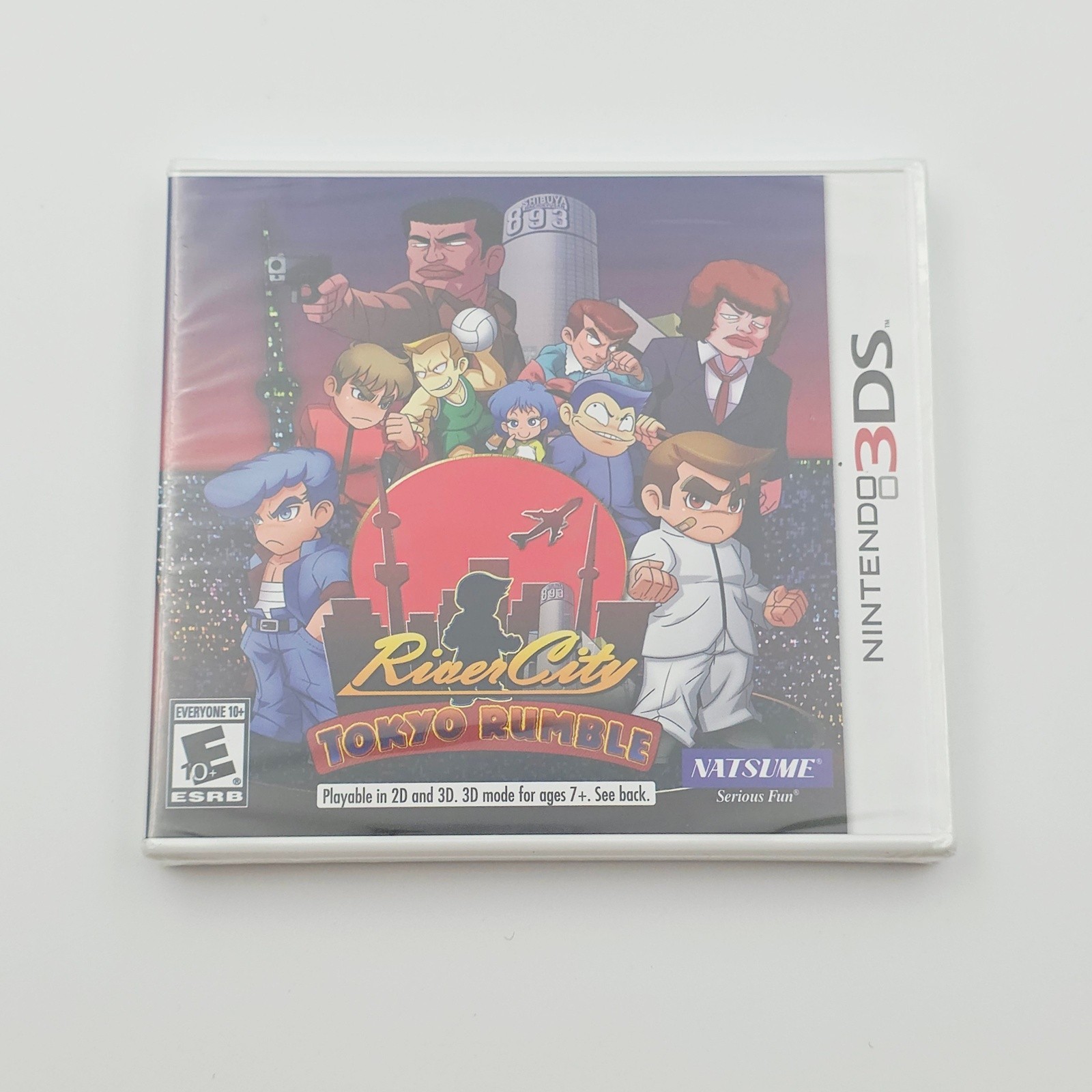 River City: Tokyo Rumble Nintendo 3DS 2016 NATSUME Complete US Version Sealed