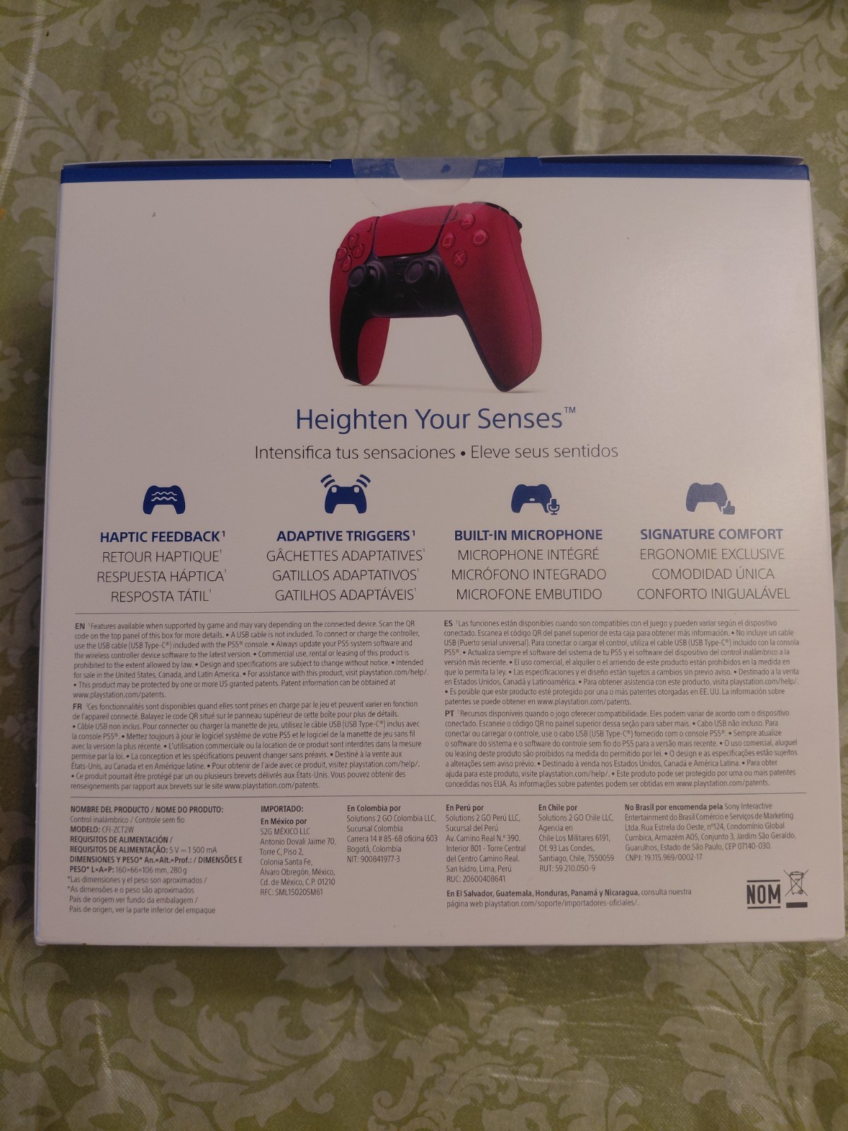 SONY NEW PlayStation 5 DualSense Wireless Controller Cosmic Red(PS5)