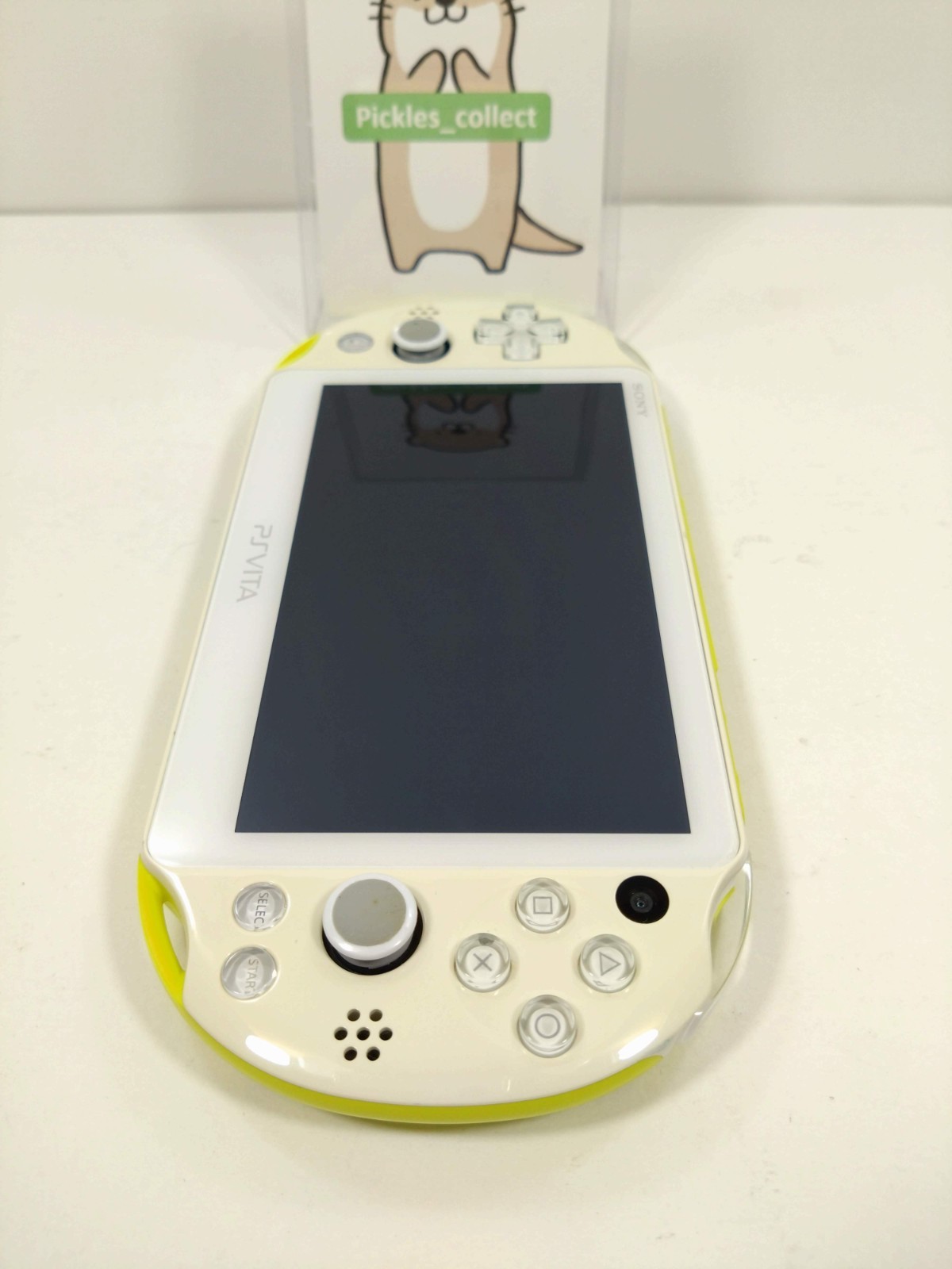 PS Vita 2000 Lime Green White PCH 2000 ZA13 Console only PSV Tested Sony 0611A