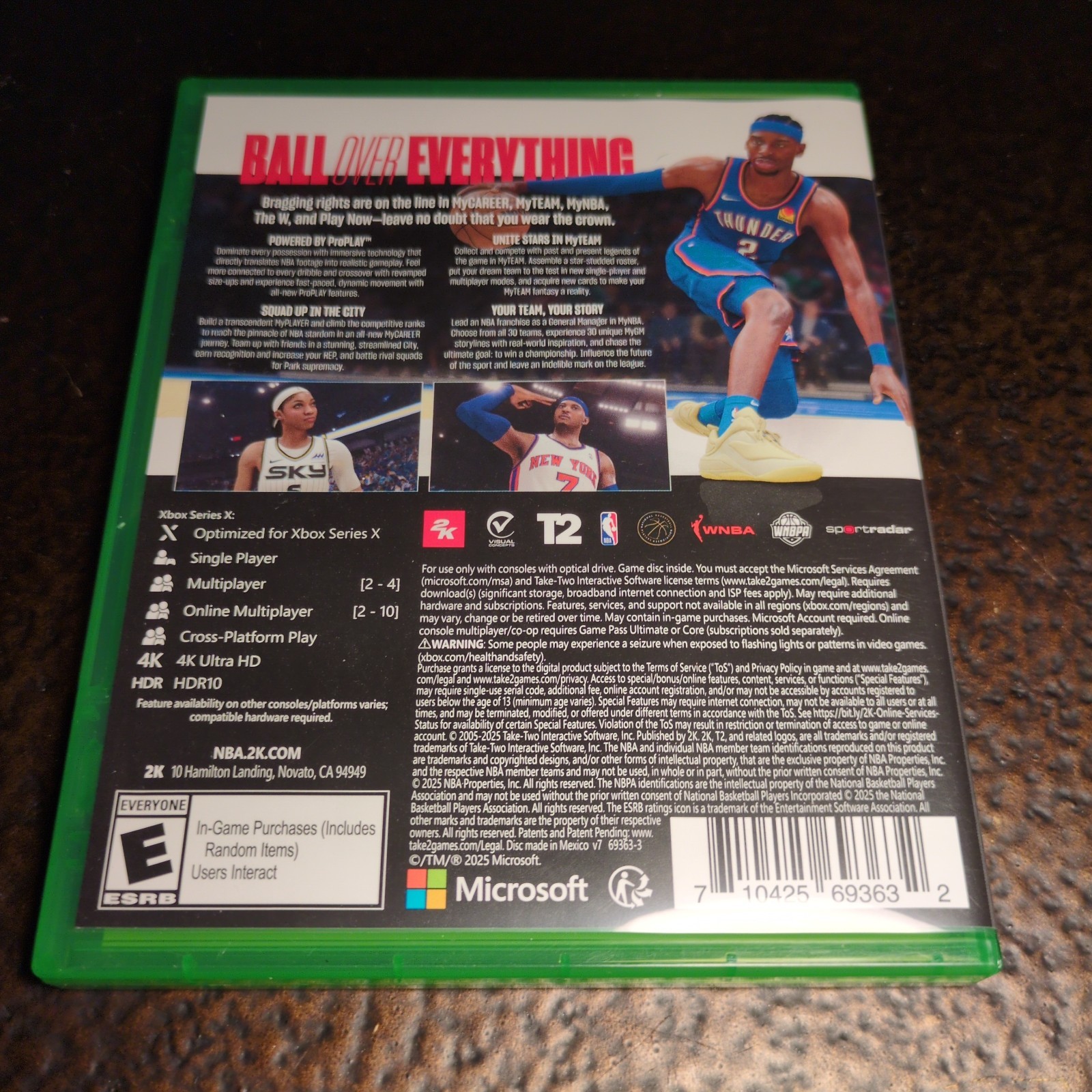 NBA 2K26 – Microsoft Xbox Series X|S