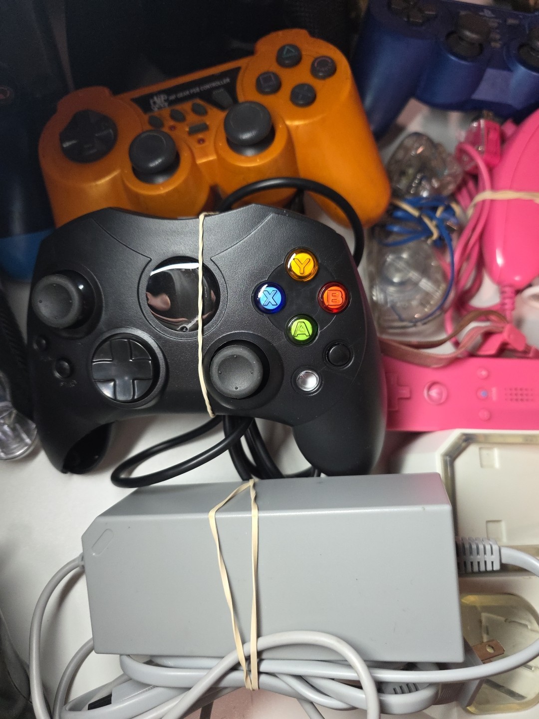 Lot Of 3rd Party Video Game Controllers & Accessories For Wii Xbox PS – Untested