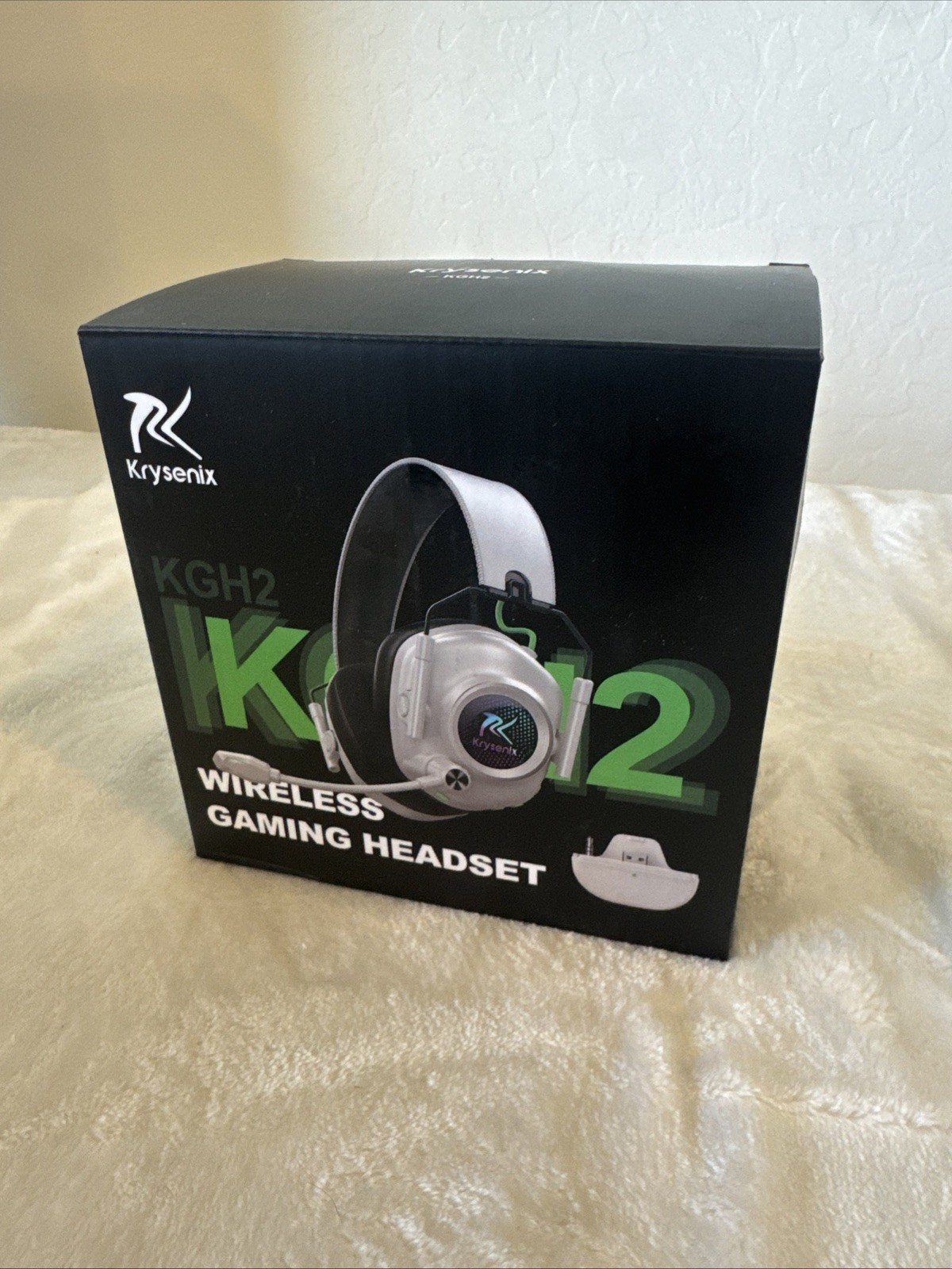 Krysenix KGH2 Wireless Gaming Headset For PlayStation Xbox Gamer Etc