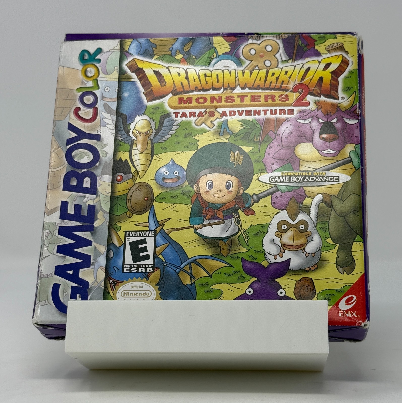 Dragon Warrior Monsters 2 Tara’s Adventure COMPLETE Nintendo Game Boy Color GBC