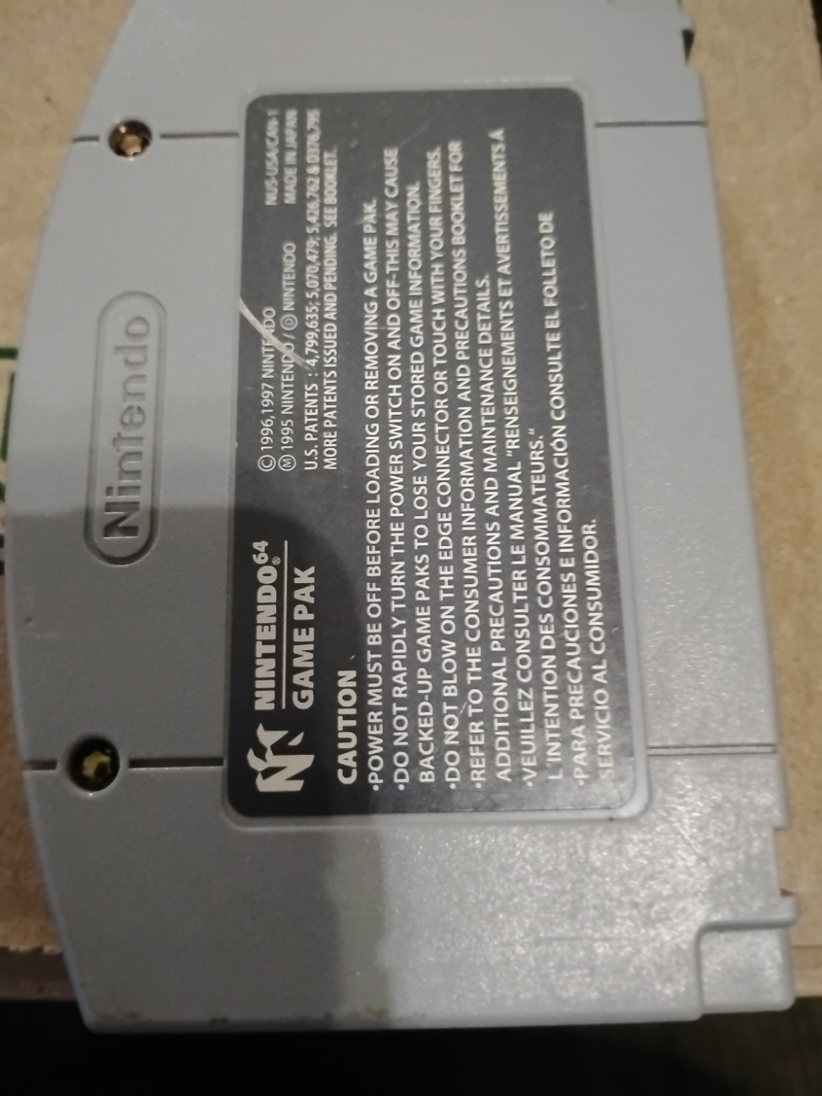 N64 Game- Super Smash Bros. Authentic