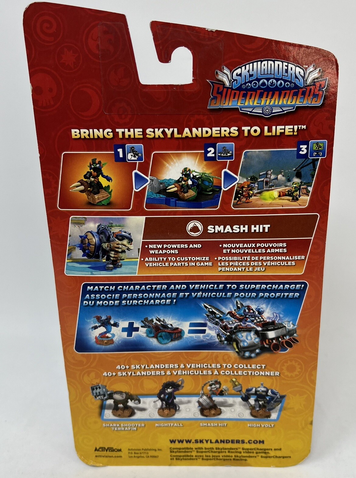 Skylanders SuperChargers Smash Hit Character Pack Unopened