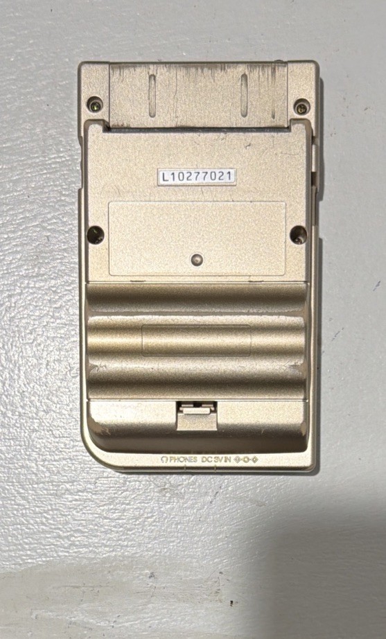 Nintendo Game Boy Light Gold Color Tested Working and Cleaned