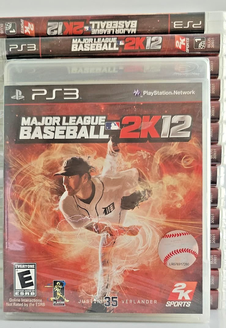 Major League Baseball 2K12 30931 (Sony PlayStation 3, 2012) PS3 Factory Sealed