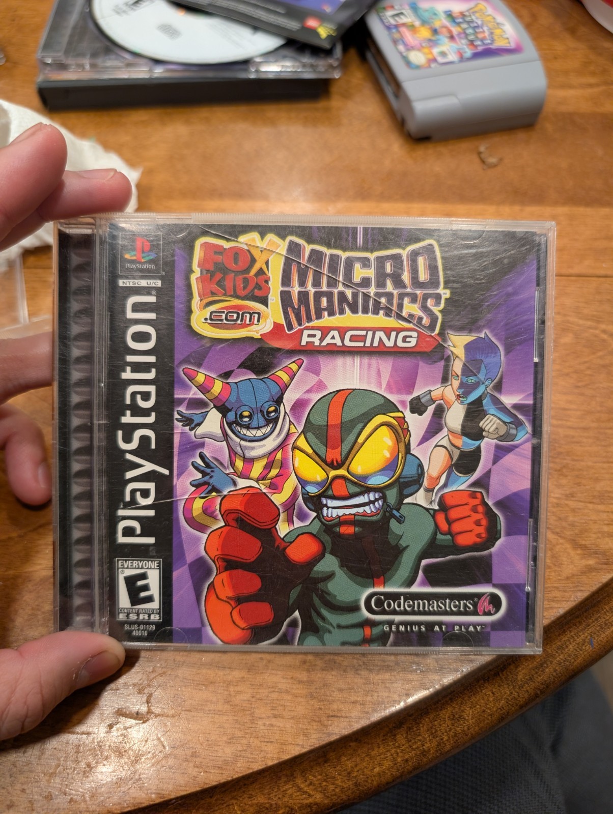 Micro Maniacs Racing Sony PlayStation 1 CIB With Booklet