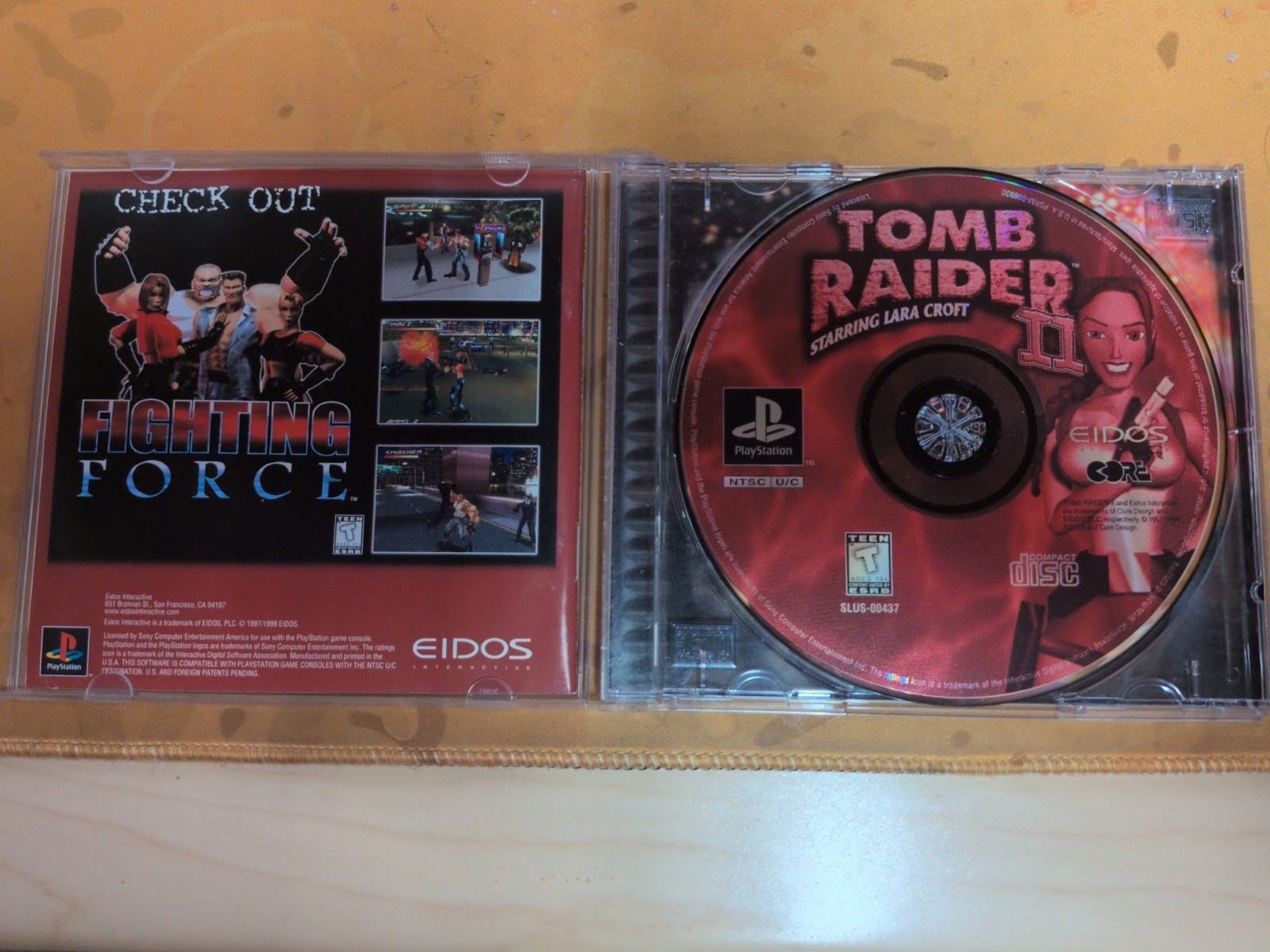 Tomb Raider II (PS1, 1997) Black Label CIB Tested Sony PlayStation Complete