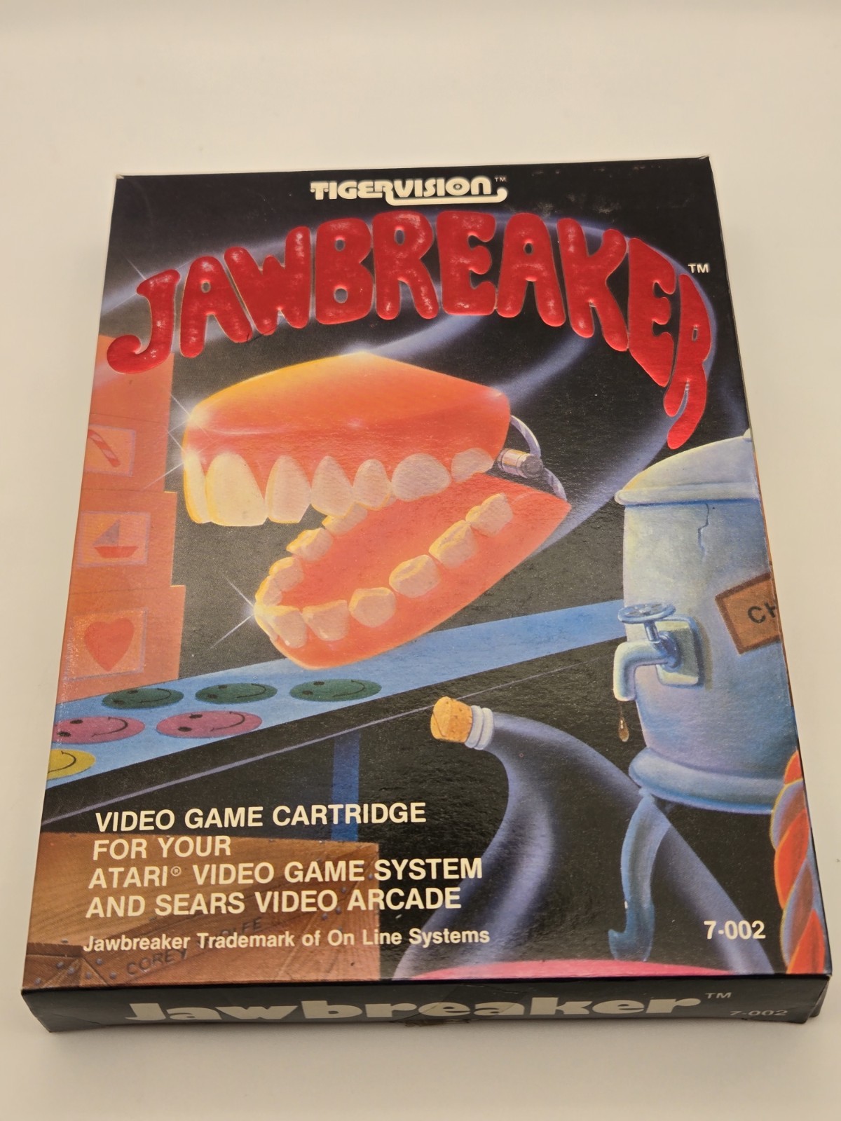 Jawbreaker Atari 2600 CIB tested and working