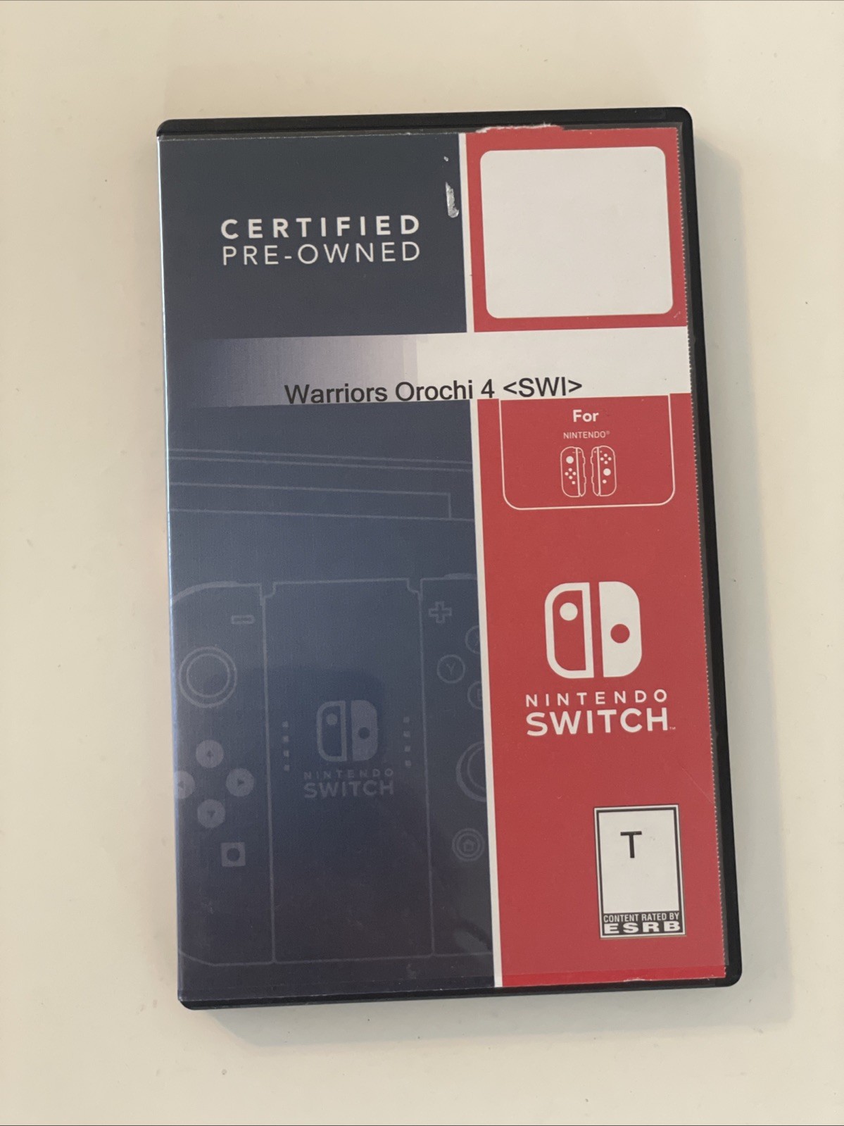 Warriors Orochi 4 (Nintendo Switch, 2018) Cartridge Only Generic GameStop Case