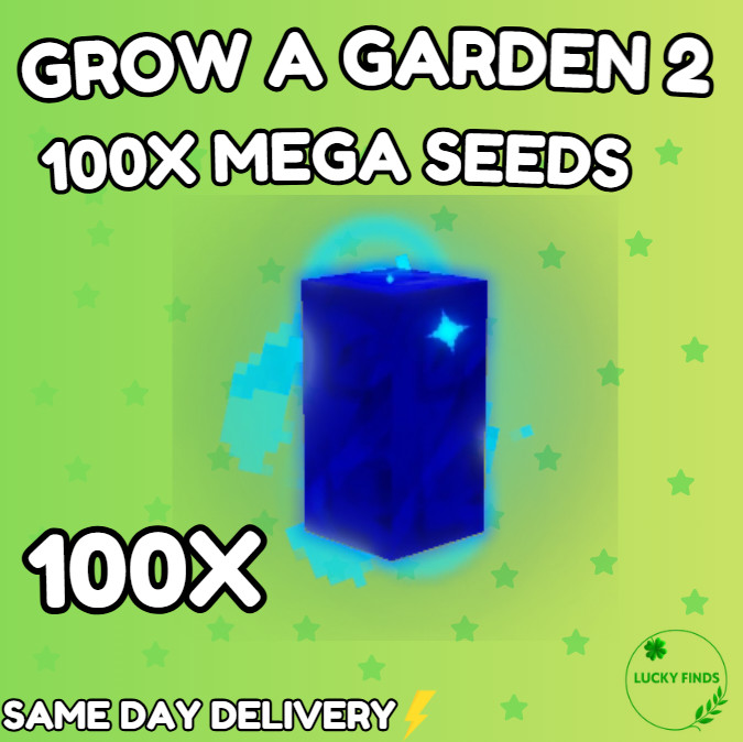 🔥Grow a Garden 2 Roblox✨ 100X Mega Seeds | Fast & Easy